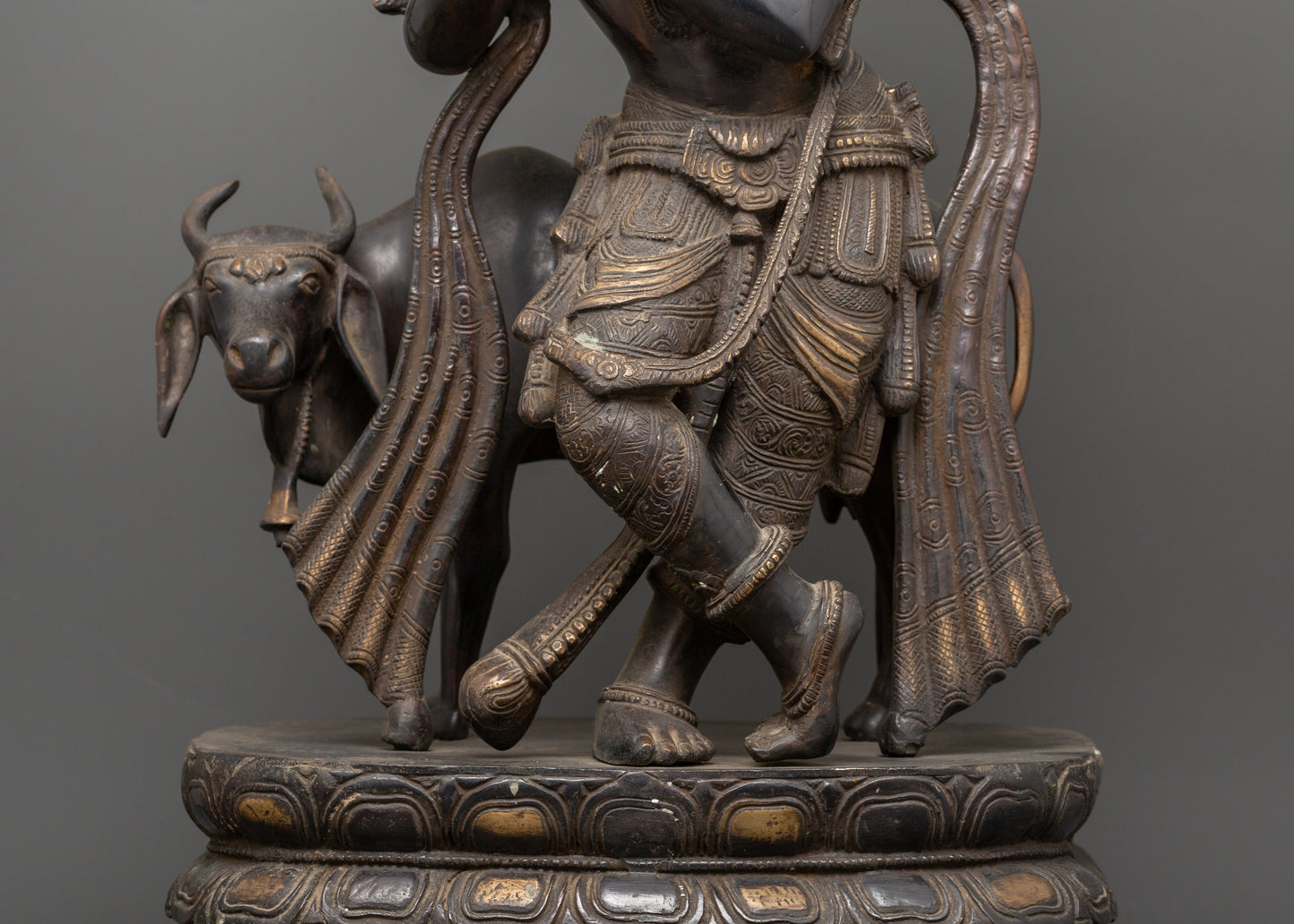 Krishna Statue | Handcrafted Brass Divine Sculpture