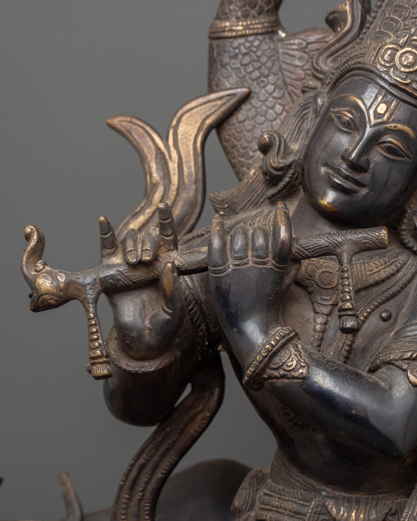 Krishna Statue | Handcrafted Brass Divine Sculpture