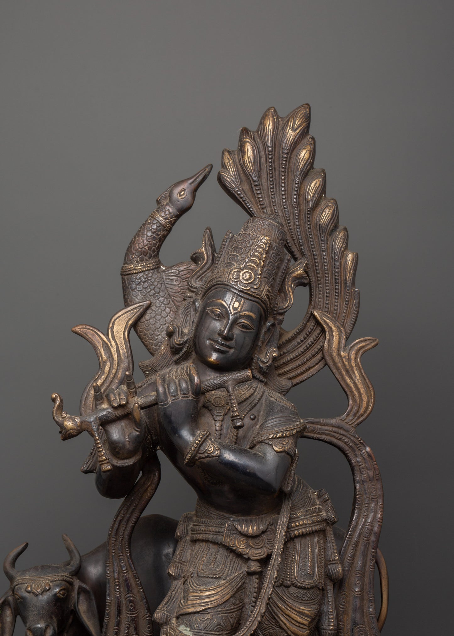 Krishna Statue | Handcrafted Brass Divine Sculpture