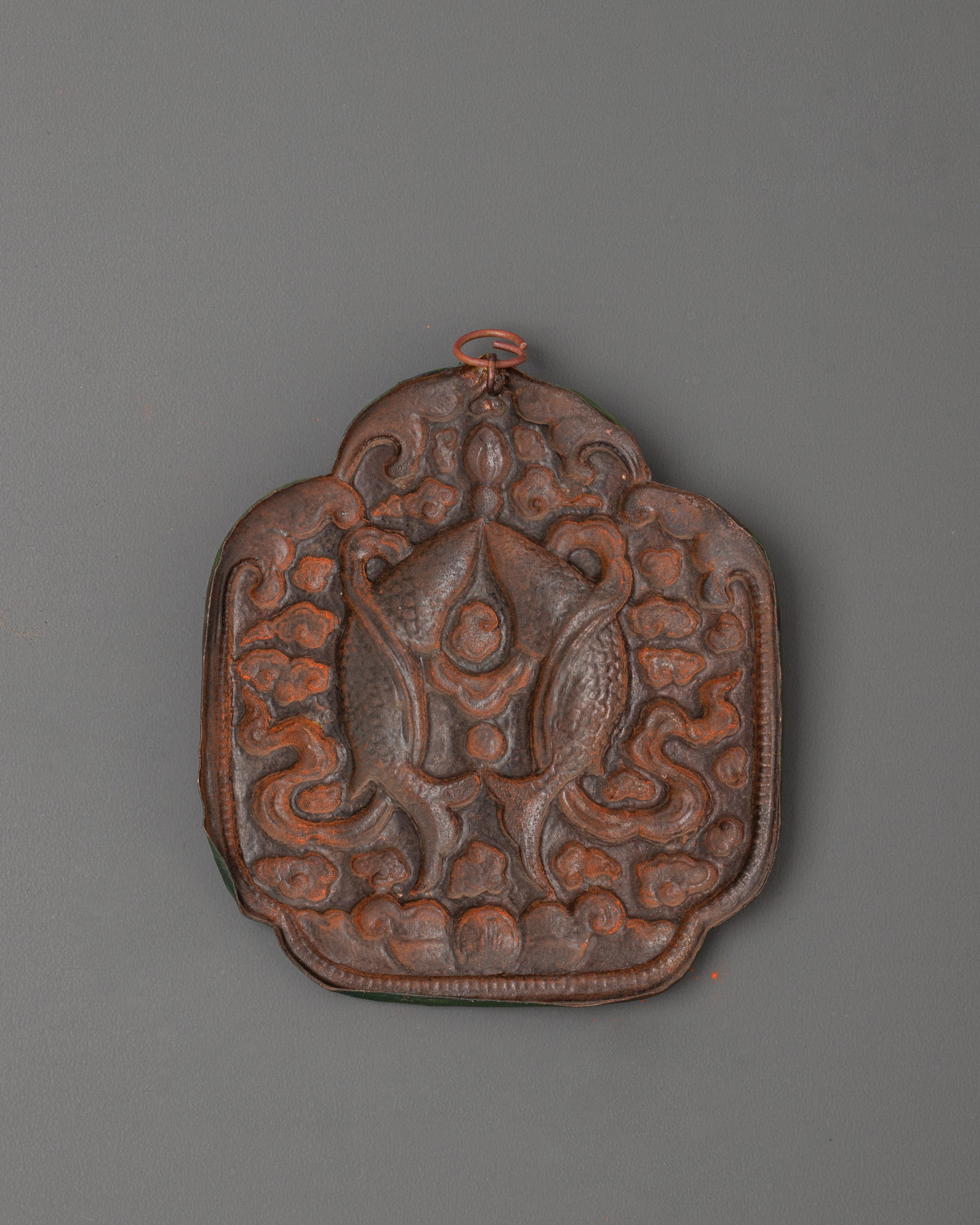 Two Golden Fish Wall Hanging | Freedom and Auspiciousness Decor