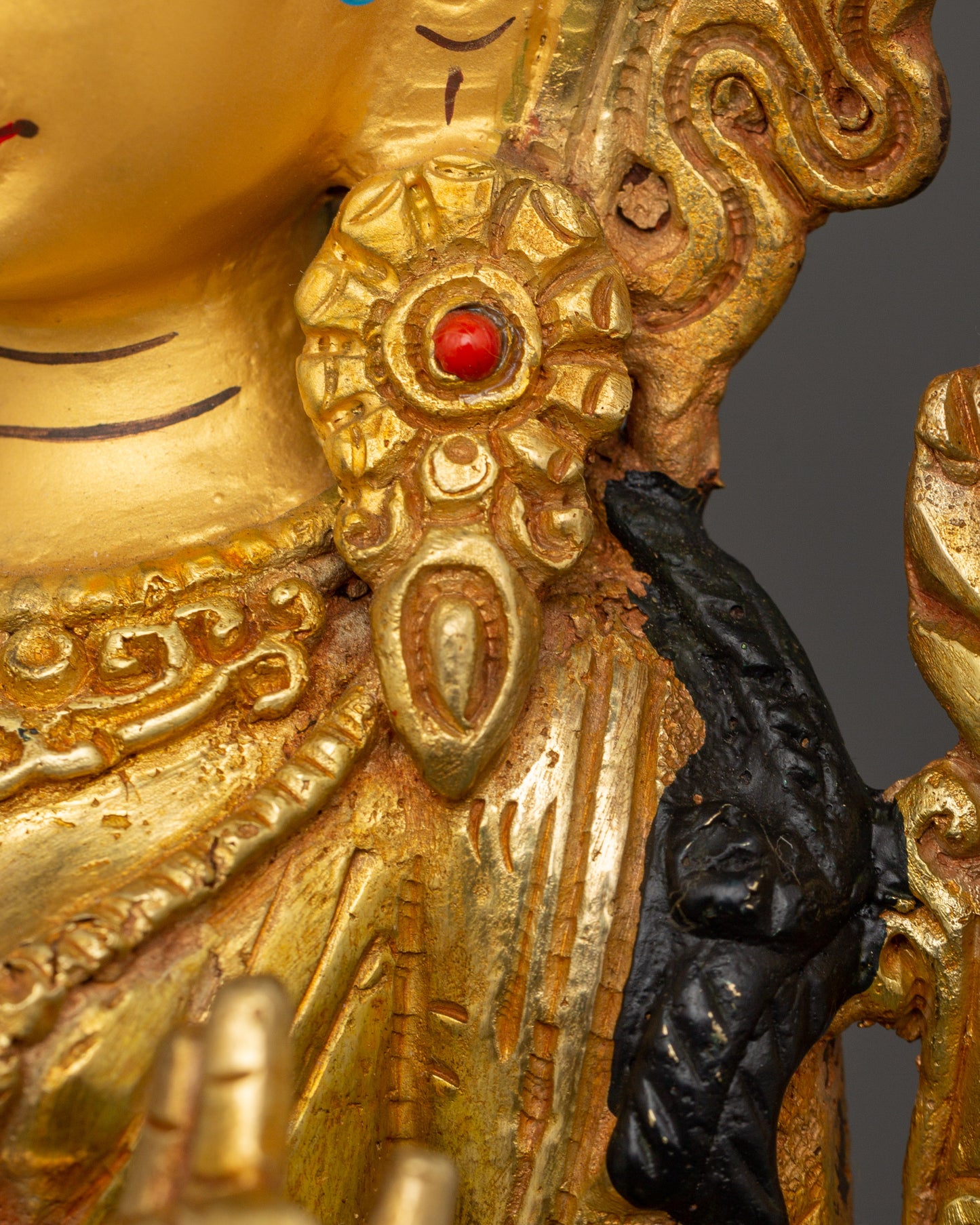 Buddhist Deity Green Tara Statue | Goddess of Protection and Swift Aid