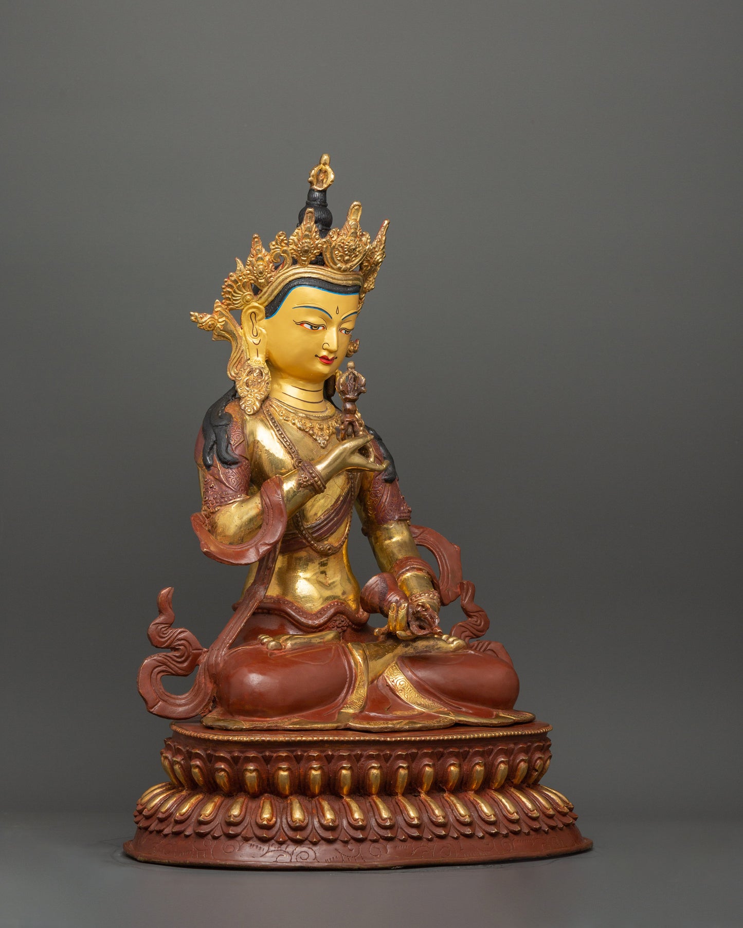 Vajrasattva Purification Deity Statue| Spiritual Decor for Purification