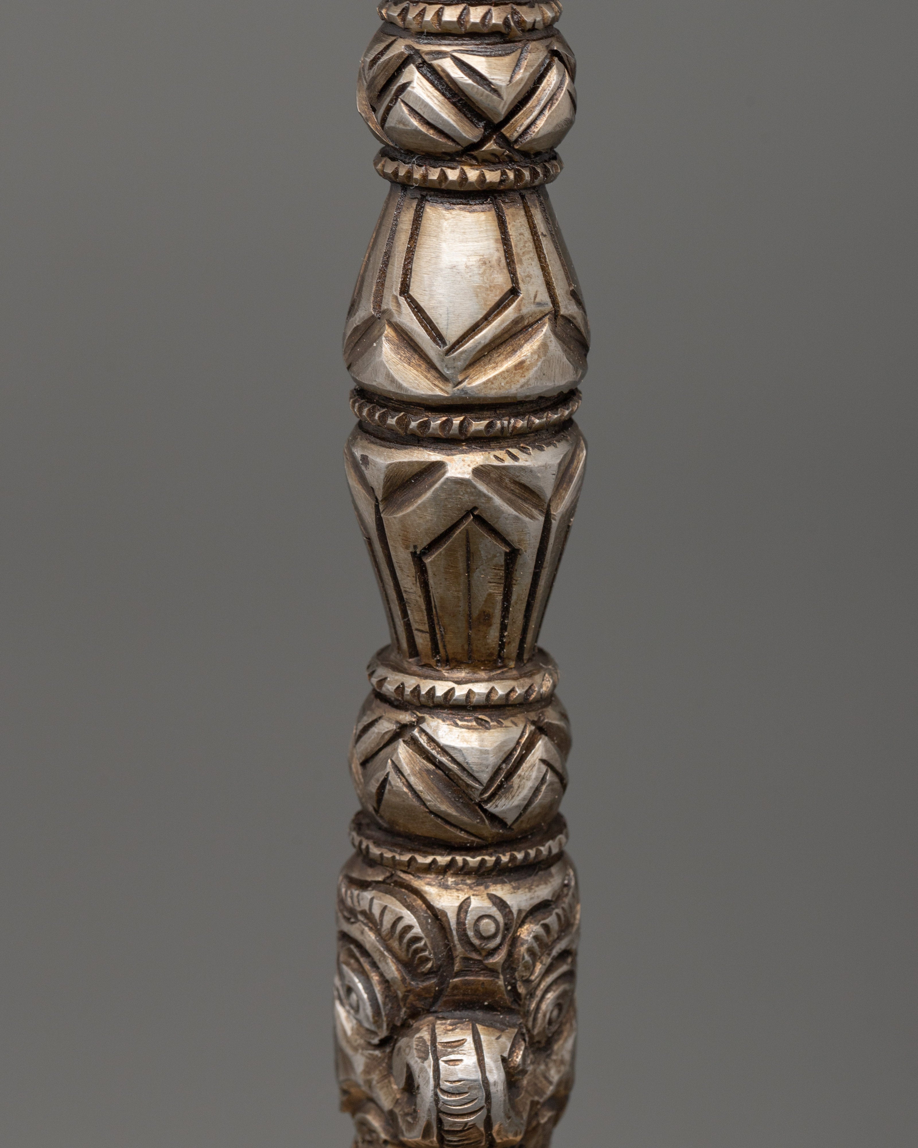 Tibetan Phurba Ritual Dagger For Spiritual Transformation | Ritual Tool for Tantric Practices