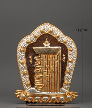 Kalachakra Symbol Wall Hanging | Sacred Wall Art for Spiritual Practices