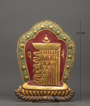 Mantra Kalachakra Wall Hanging | A Symbol of Universal Wisdom