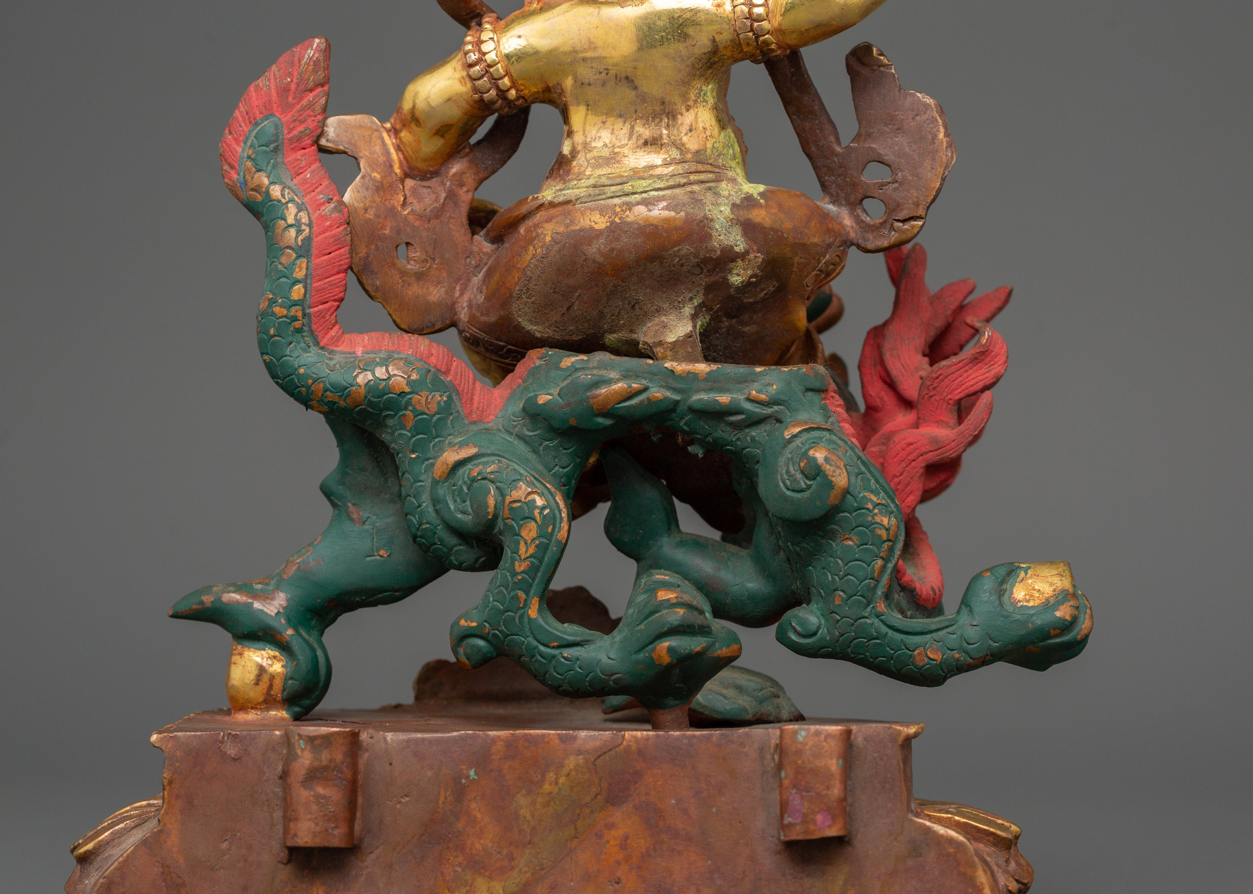 White Dzambhala Sculpture | Symbol of Wealth and Blessings