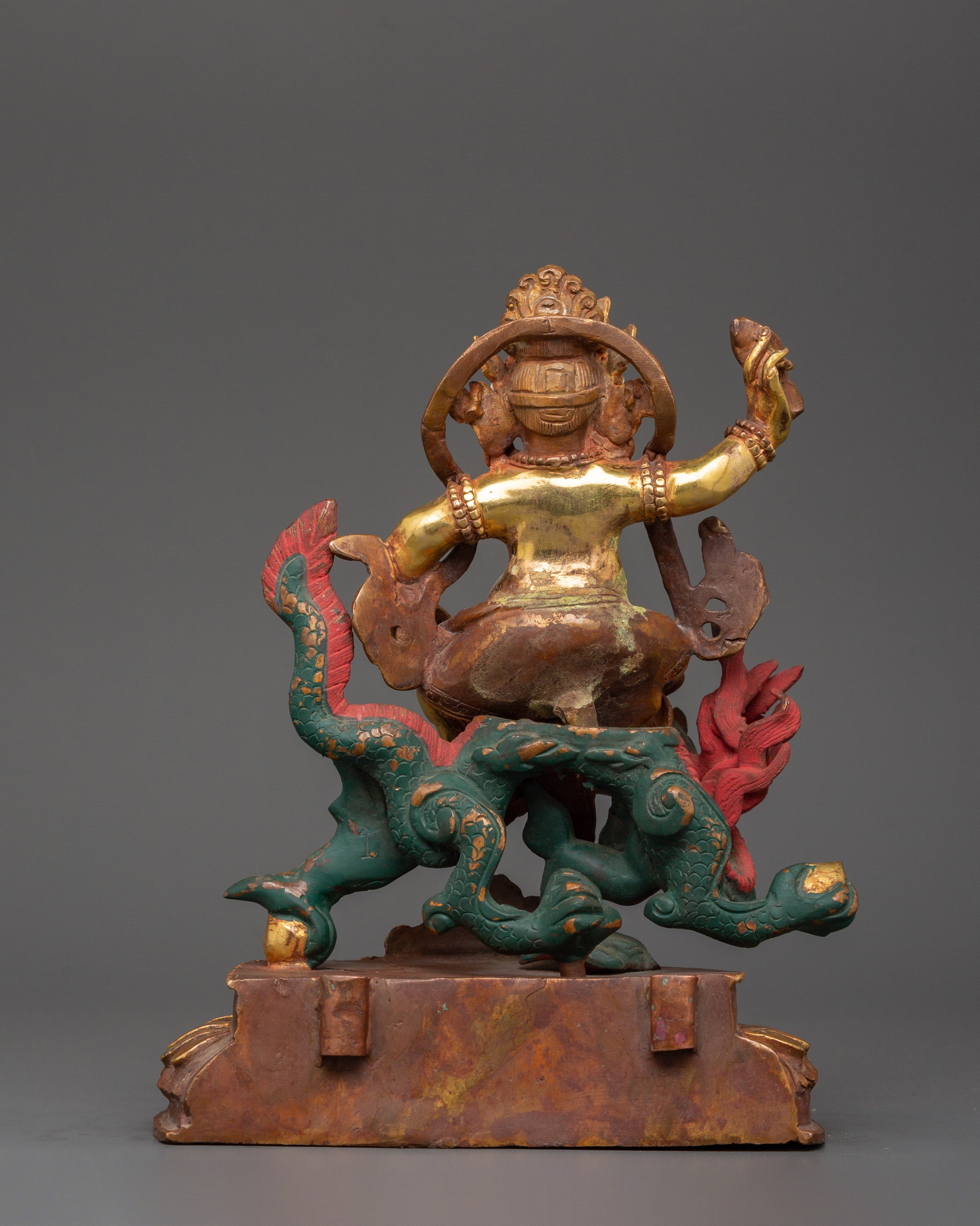 White Dzambhala Sculpture | Symbol of Wealth and Blessings