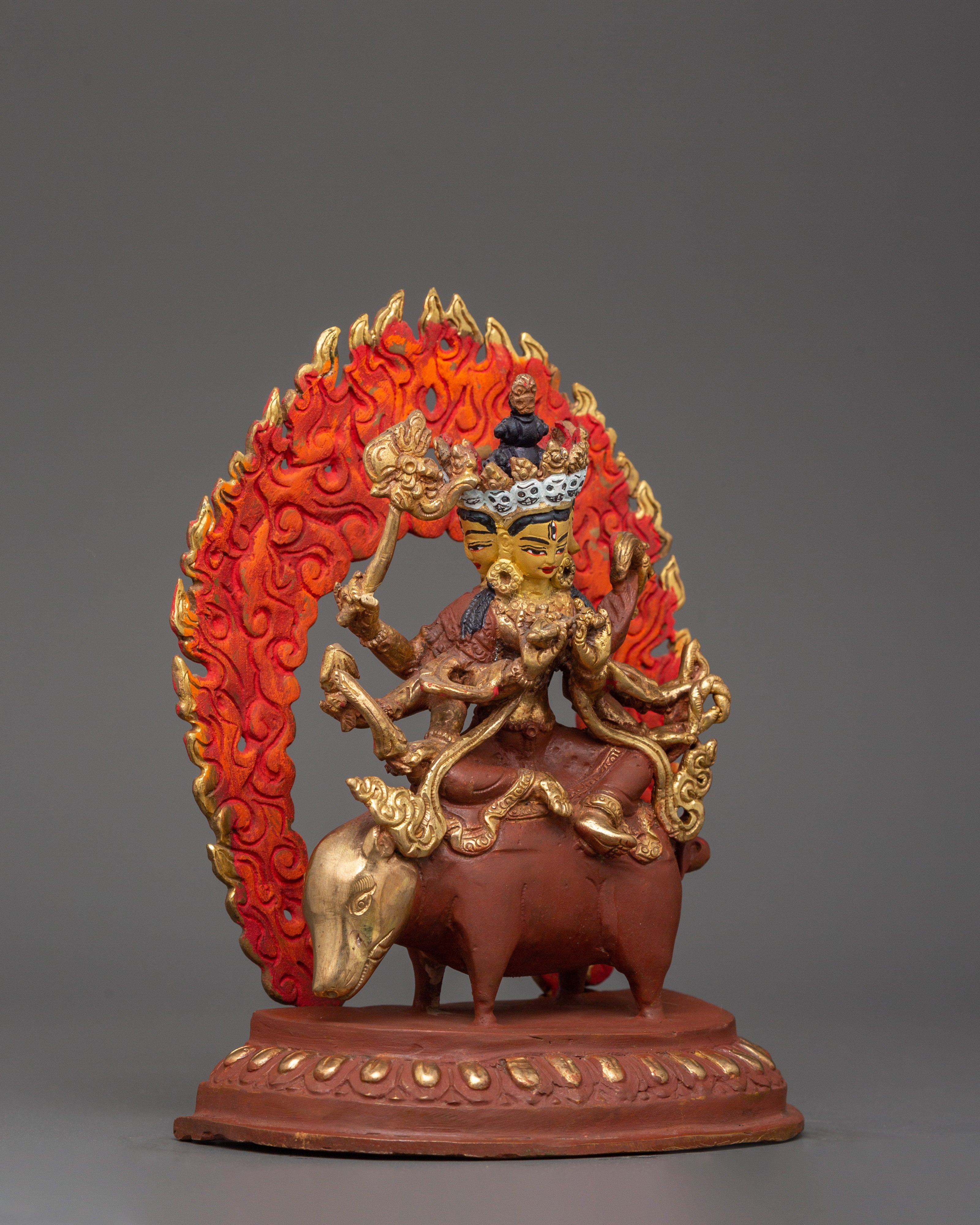 Hand-carved Marichi Statue | Symbol of Light, Protection, and Spiritual Guidance