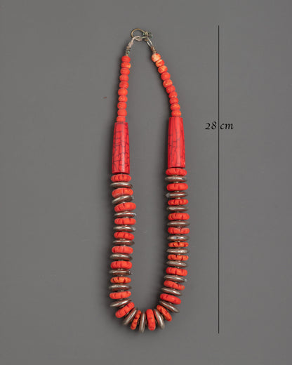 Necklace with Artificial Stone | Cultural Accessories