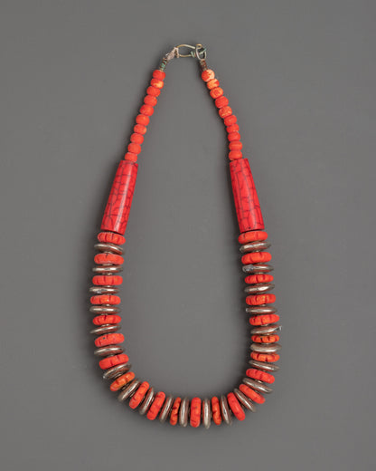 Necklace with Artificial Stone | Cultural Accessories