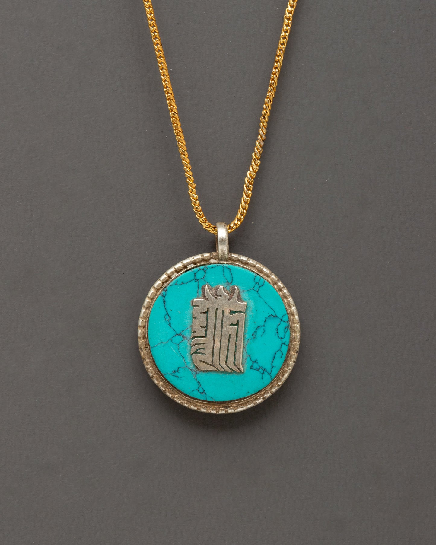 Locket with Mantra Carving | A Symbol of Protection