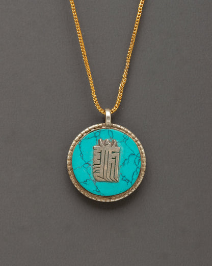 Locket with Mantra Carving | A Symbol of Protection