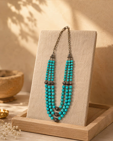 Handmade Beads Necklace | Statement Jewelry for Spiritual Connection