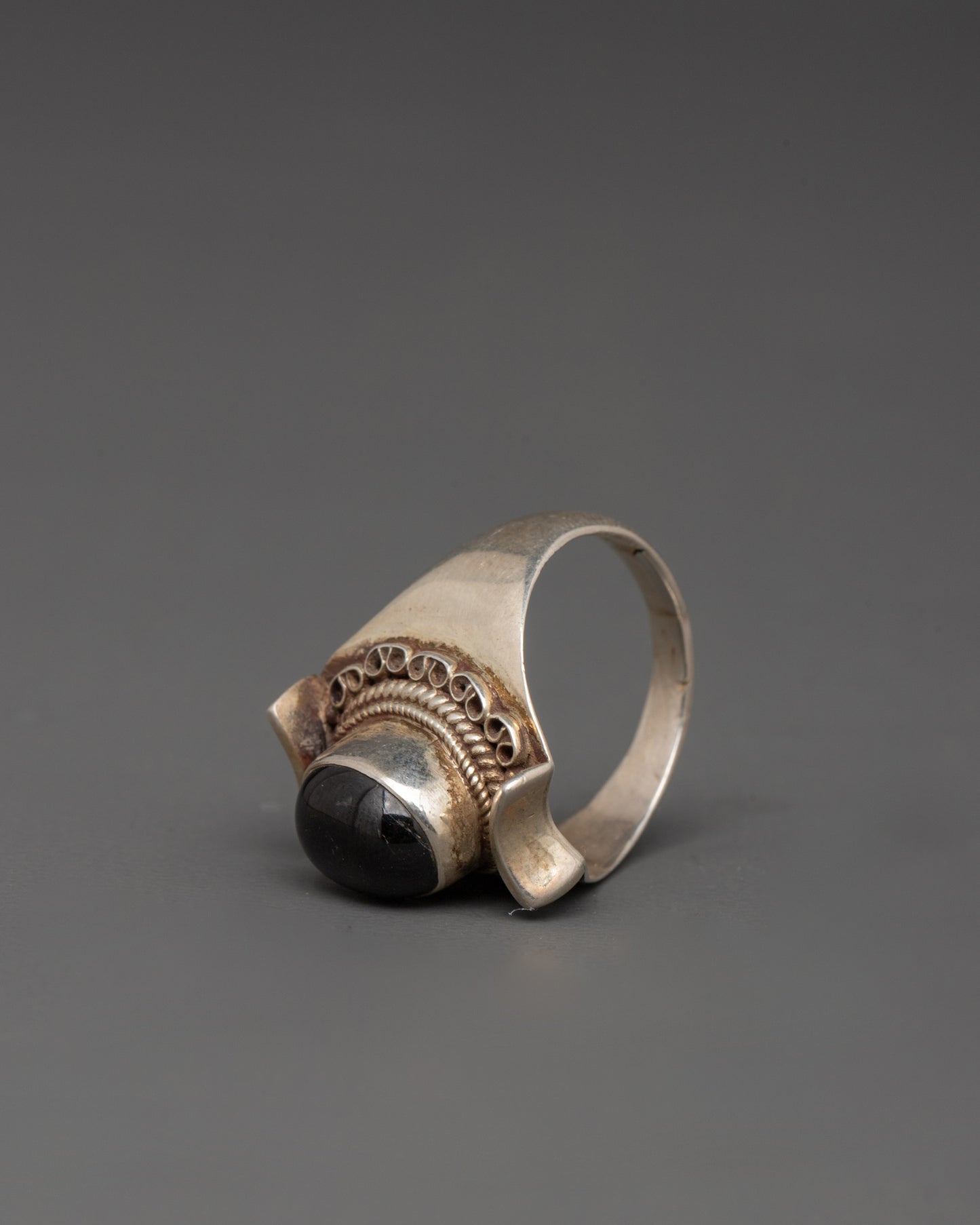 Silver Ring with Artificial Stone | Perfect Gift Accessory