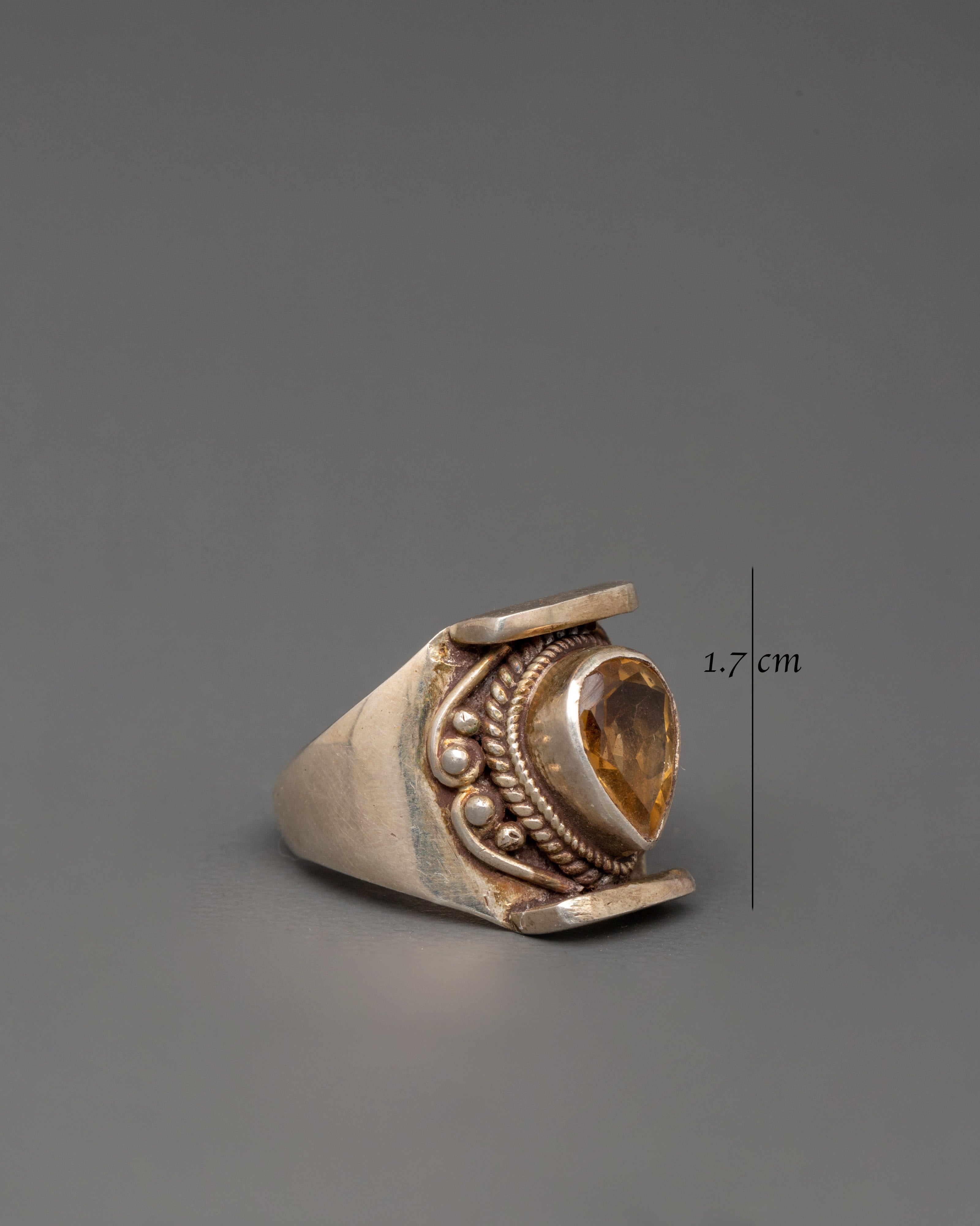 Handmade Silver Ring |Elegant Sterling Silver Ring