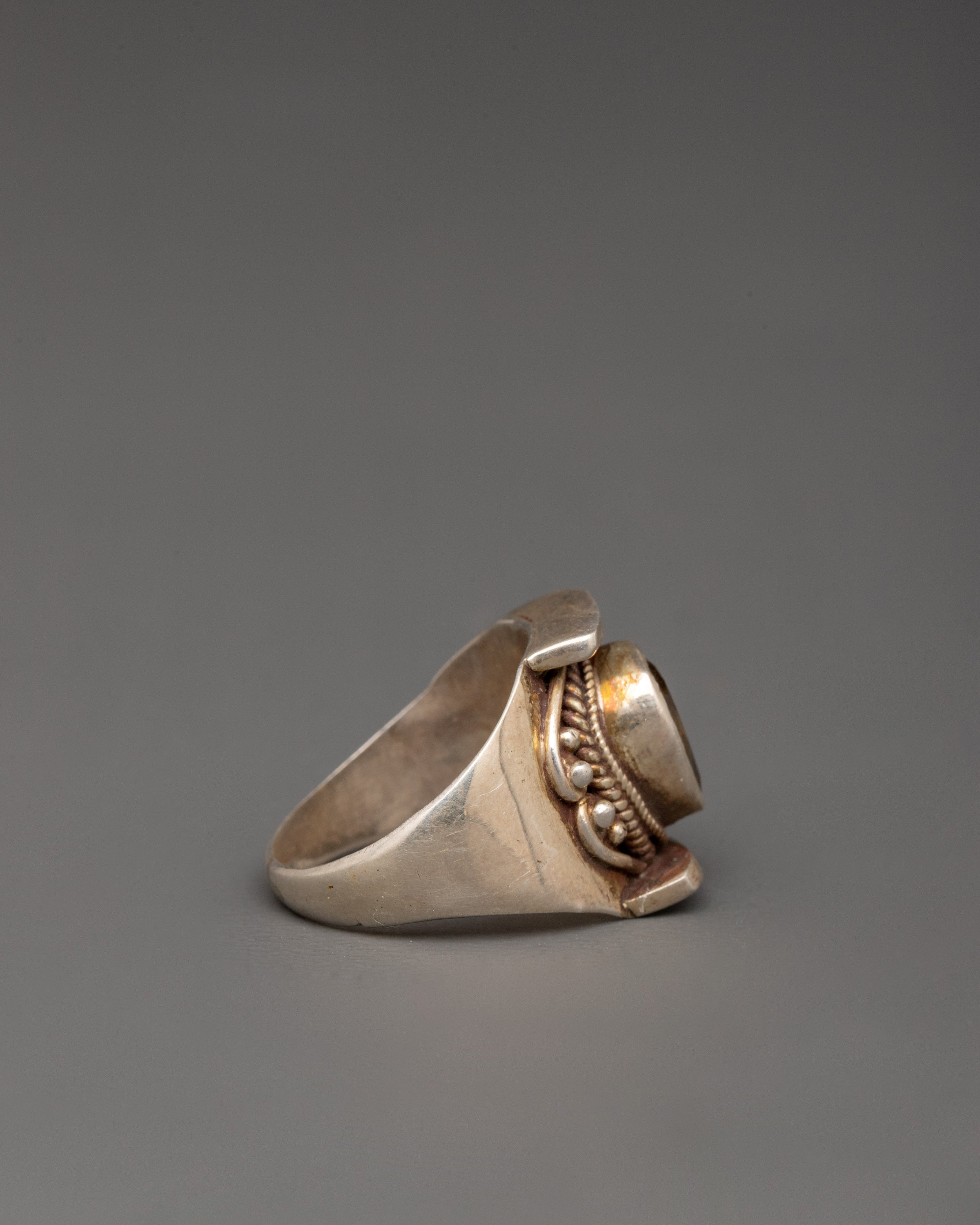 Handmade Silver Ring |Elegant Sterling Silver Ring