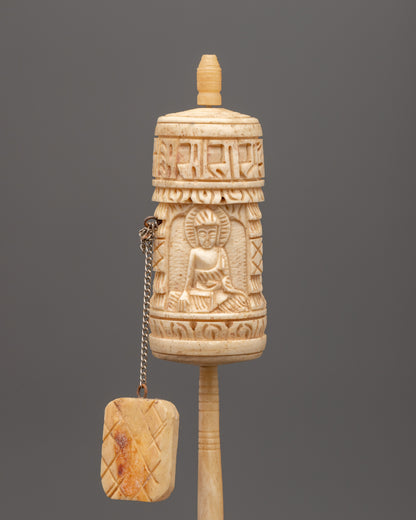 Mini Prayer Wheel | Tibetan Buddhist Meditation Tool