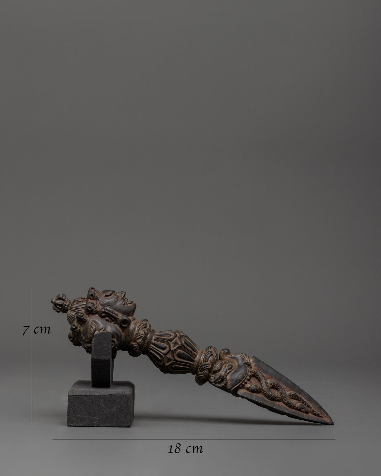 Phurba with Stand | Tibetan Ritual Dagger