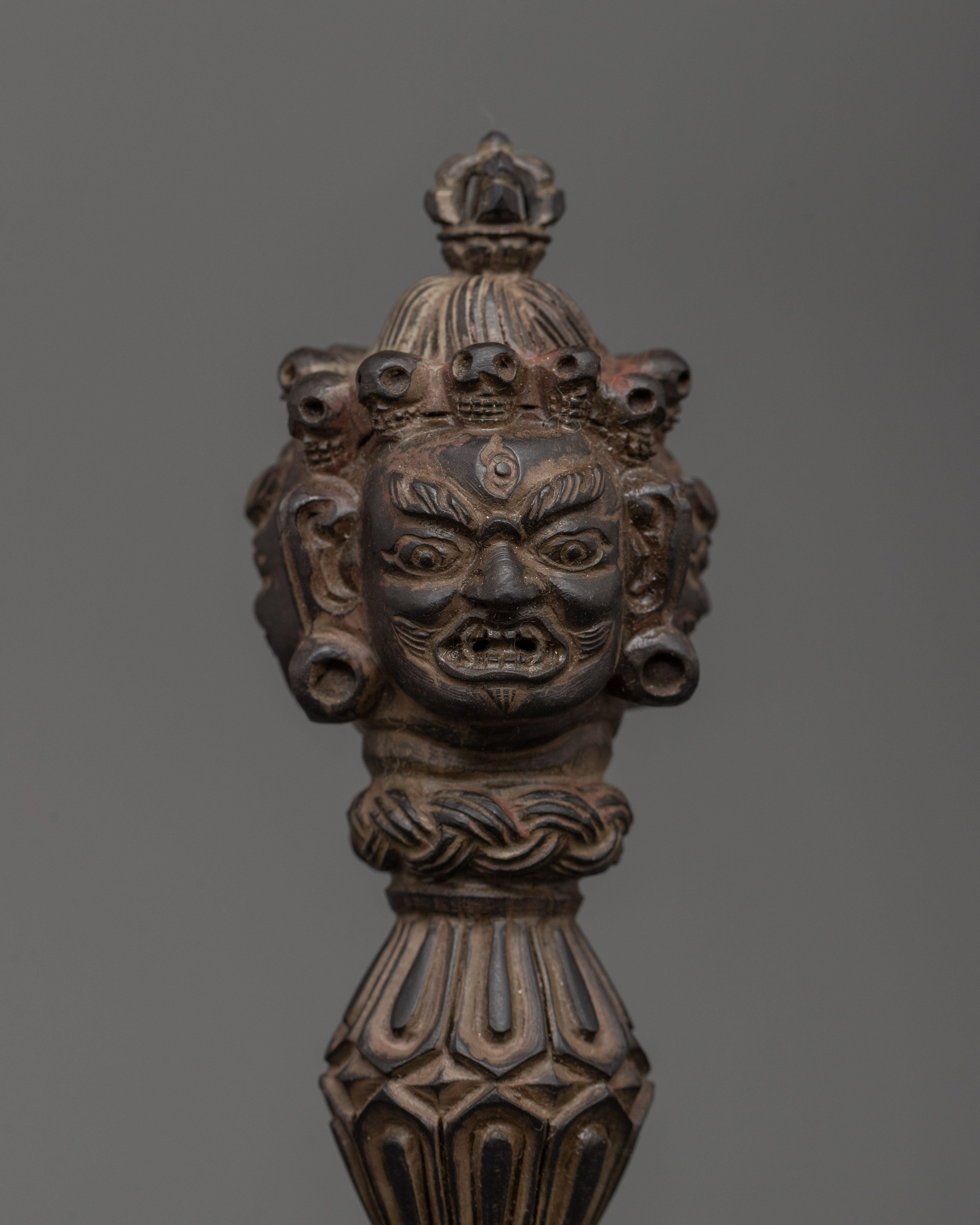 Phurba with Stand | Tibetan Ritual Dagger