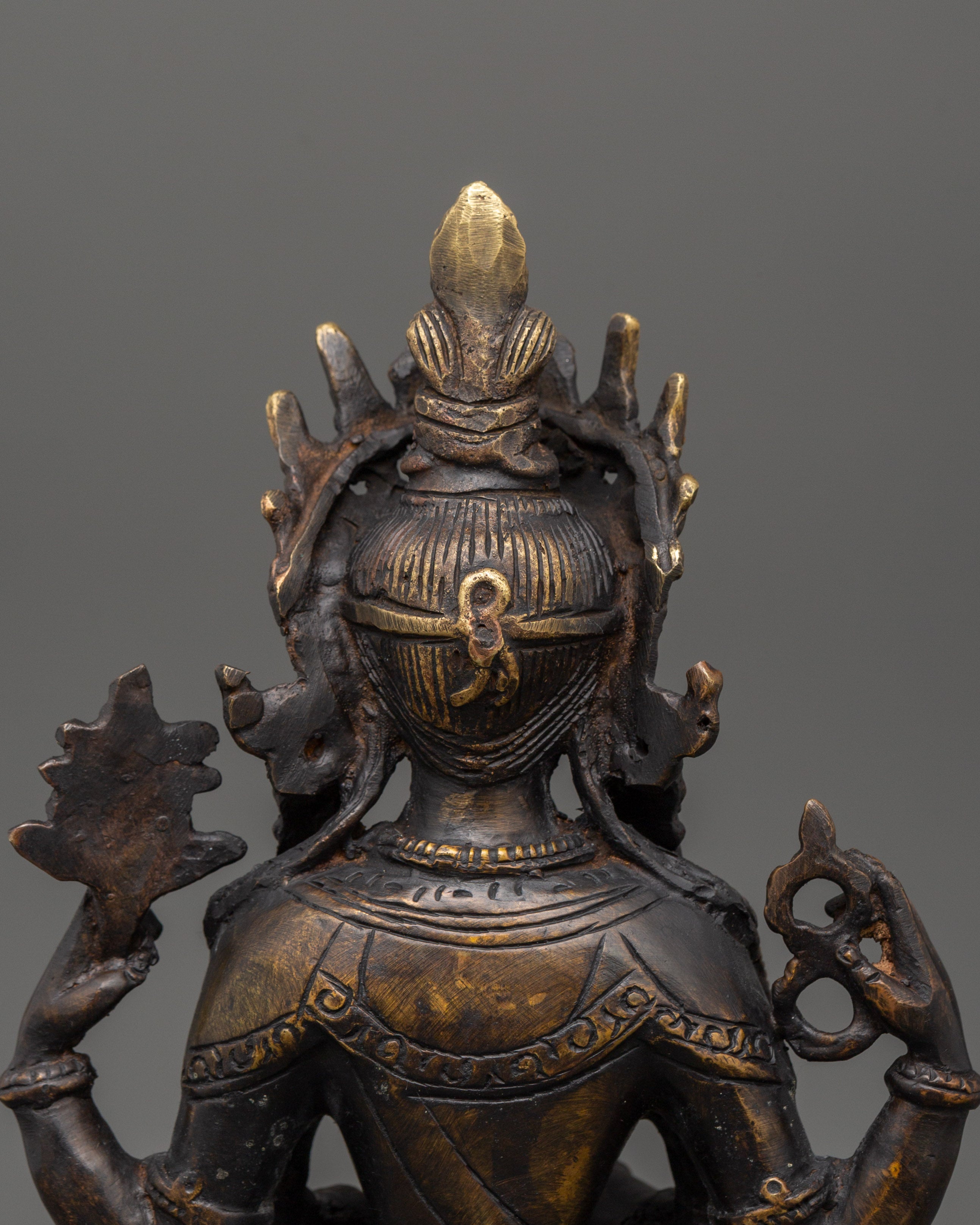 Chenresig Compassionate Buddha Statue | Tibetan Bodhisattva of Love & Healing
