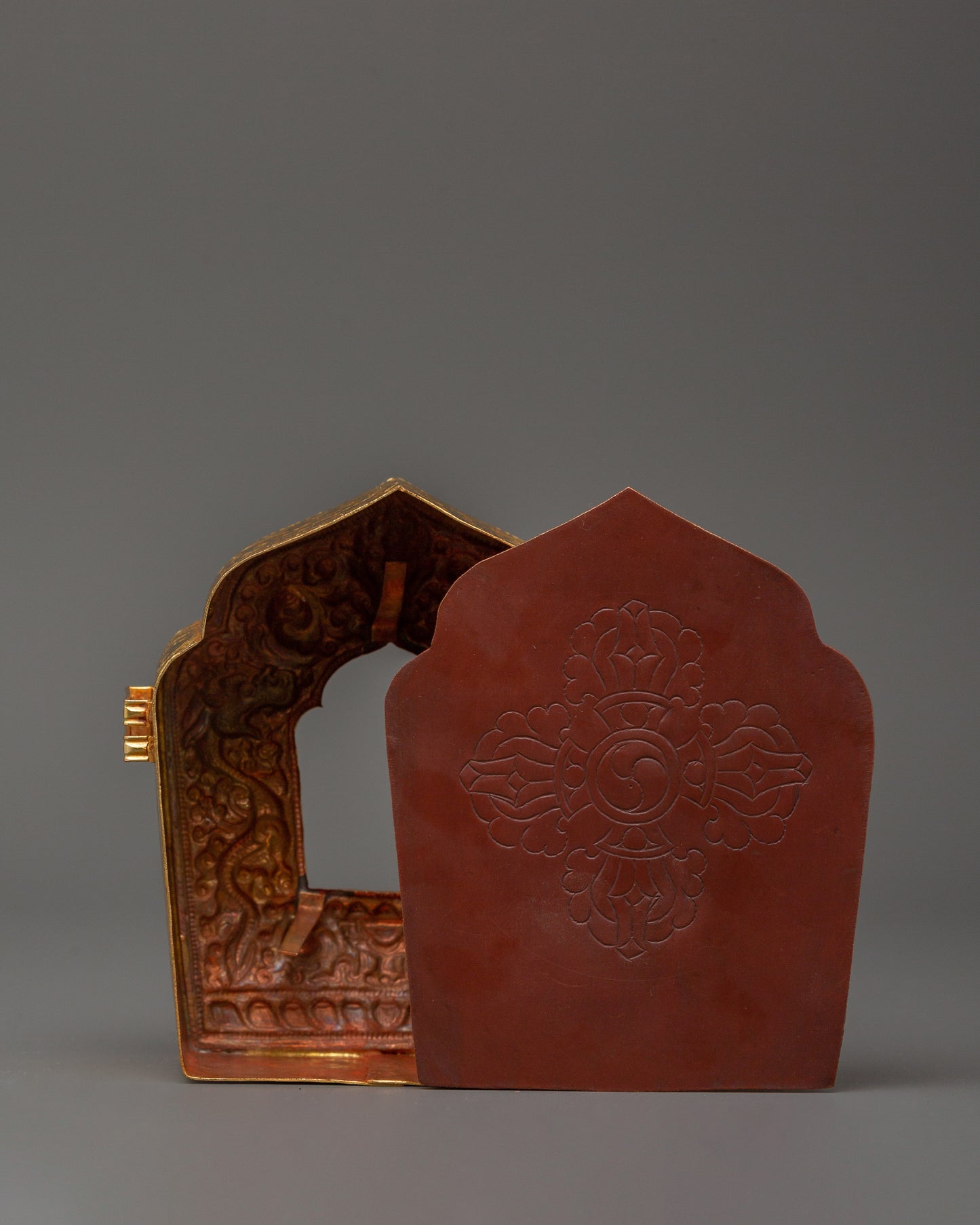 Sacred Himalayan Ghau Box | A Divine Tibetan Amulet