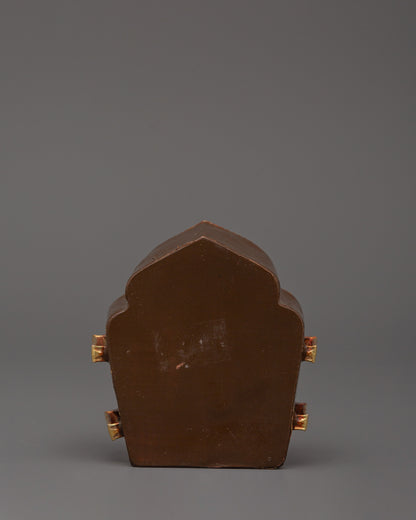 Buddhist Prayer Ghau Box | Protective Portable Altar