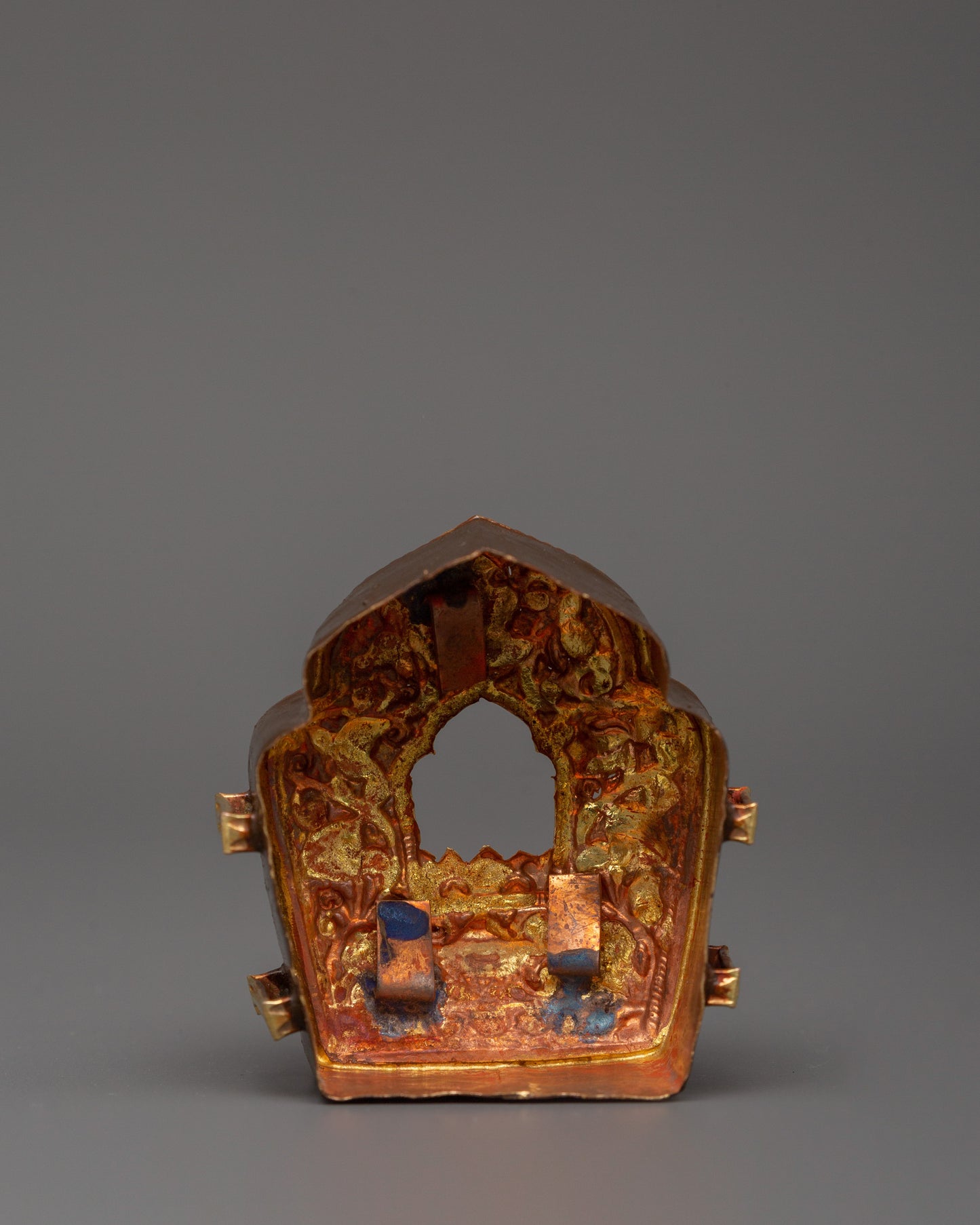 Buddhist Prayer Ghau Box | Protective Portable Altar