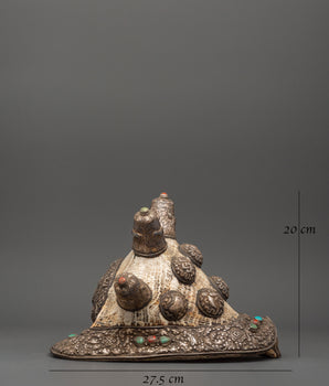 Conch Shell with 8 Auspicious Symbols | Sacred Tibetan Ritual Tool