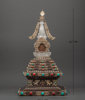 Chorten Stupa | Tibetan Sacred Ritual Artifact