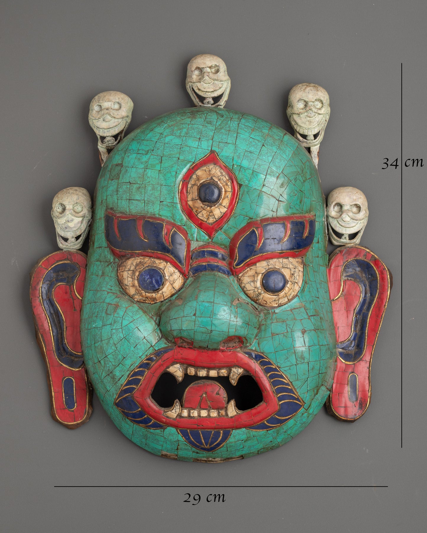 Turquoise Mask | A Sacred Tibetan Symbol