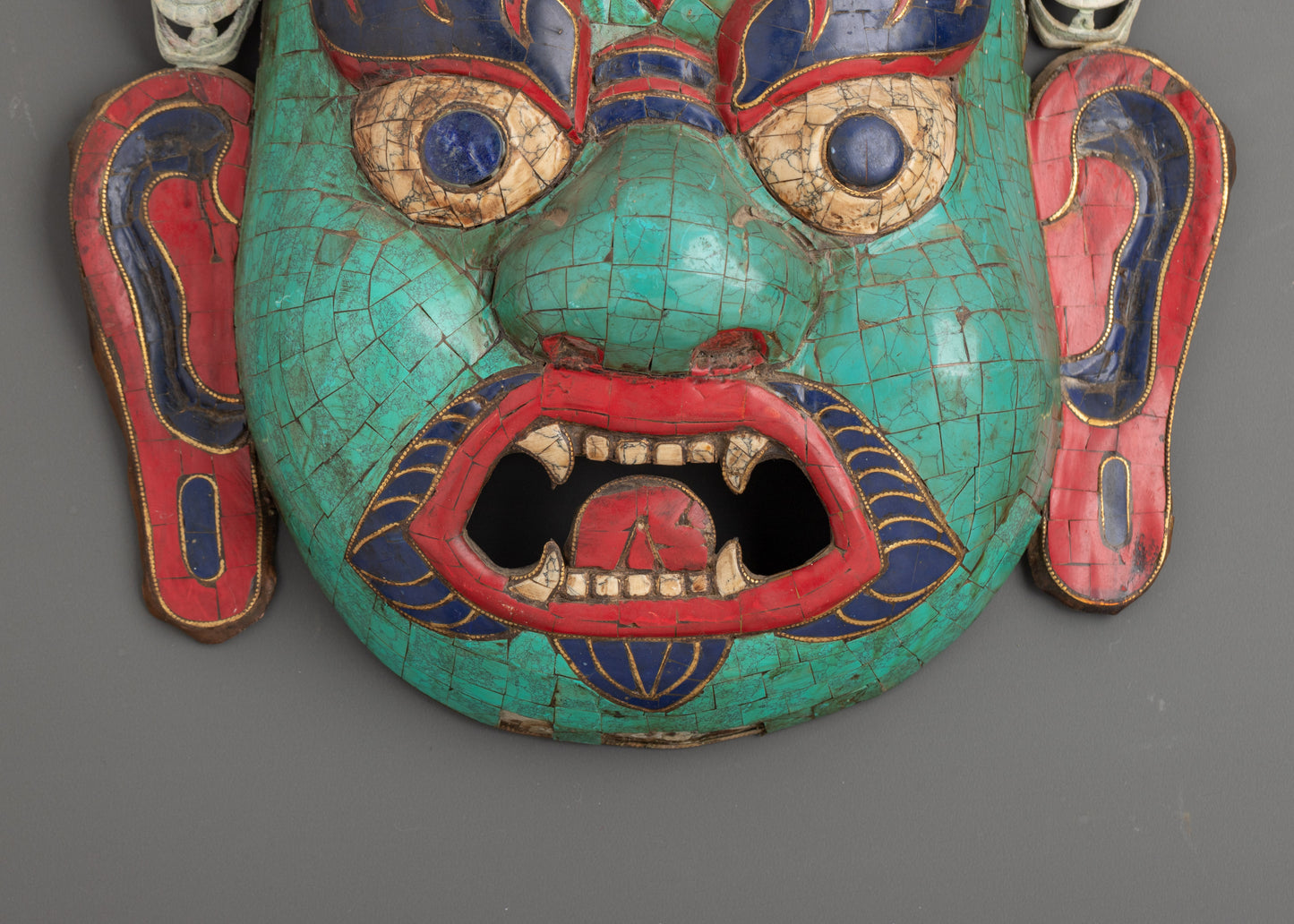 Turquoise Mask | A Sacred Tibetan Symbol