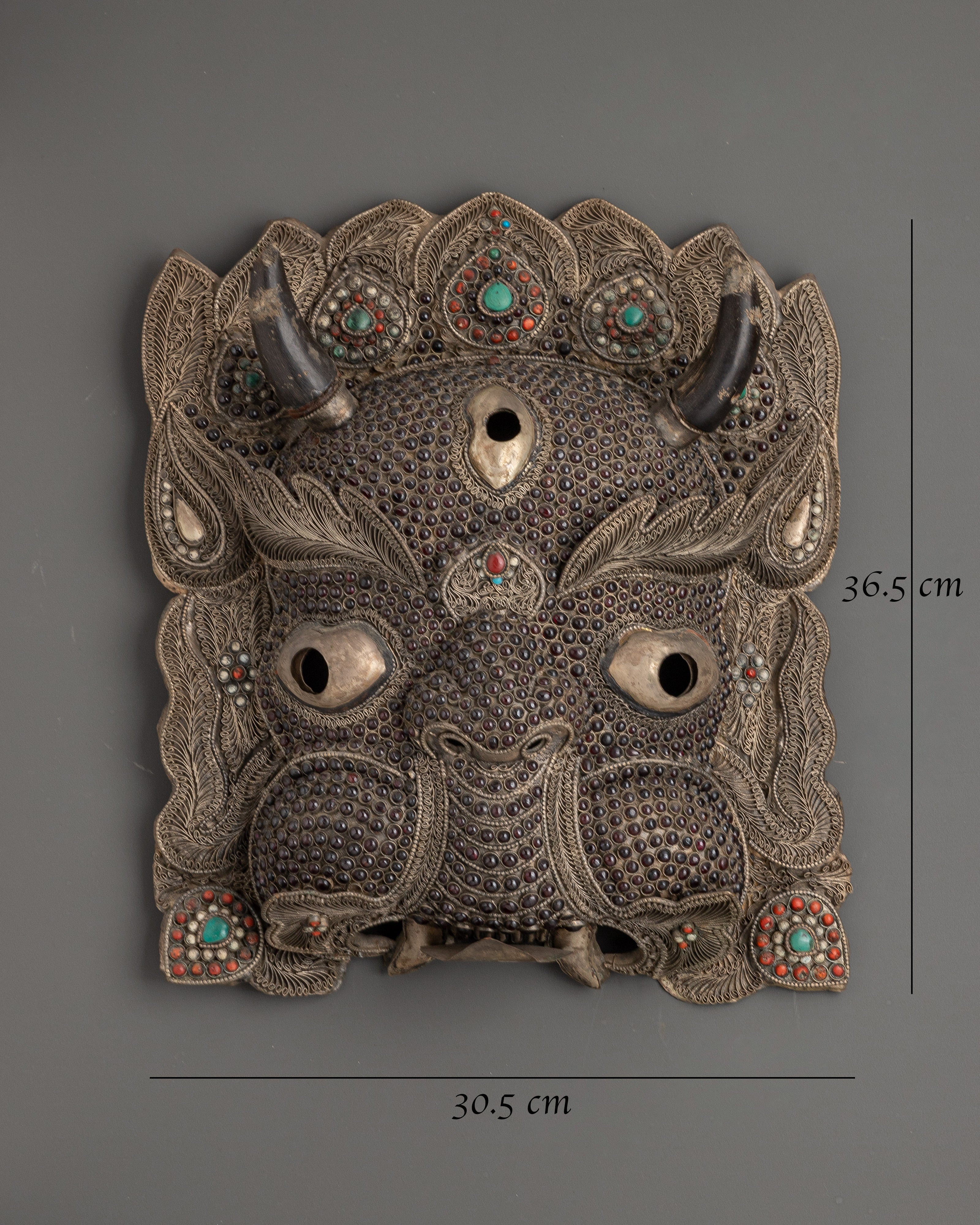 Three-Eyed Mask | A Symbol of Wisdom