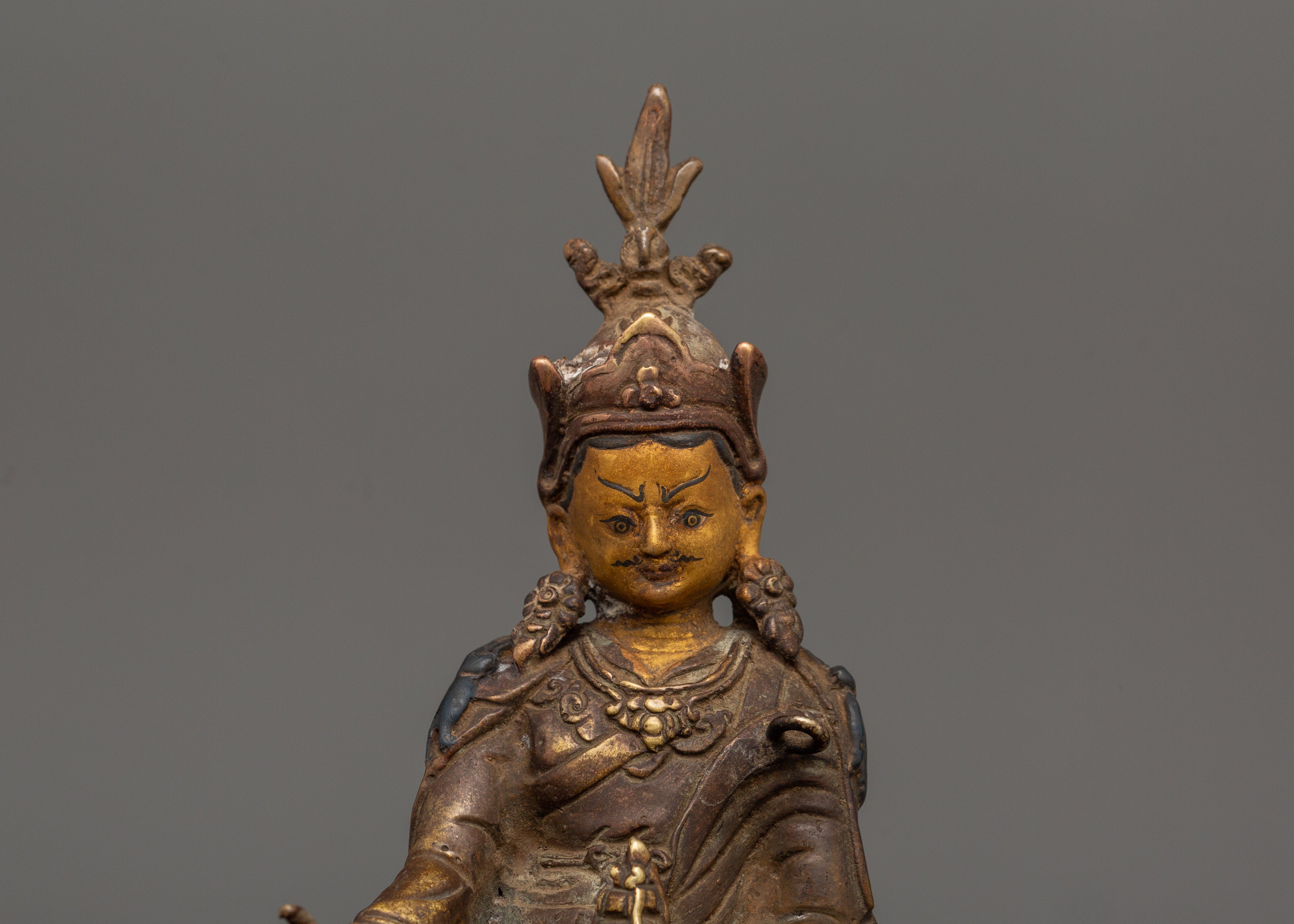 Spiritual Guru Rinpoche Sculpture | Handcrafted Statue