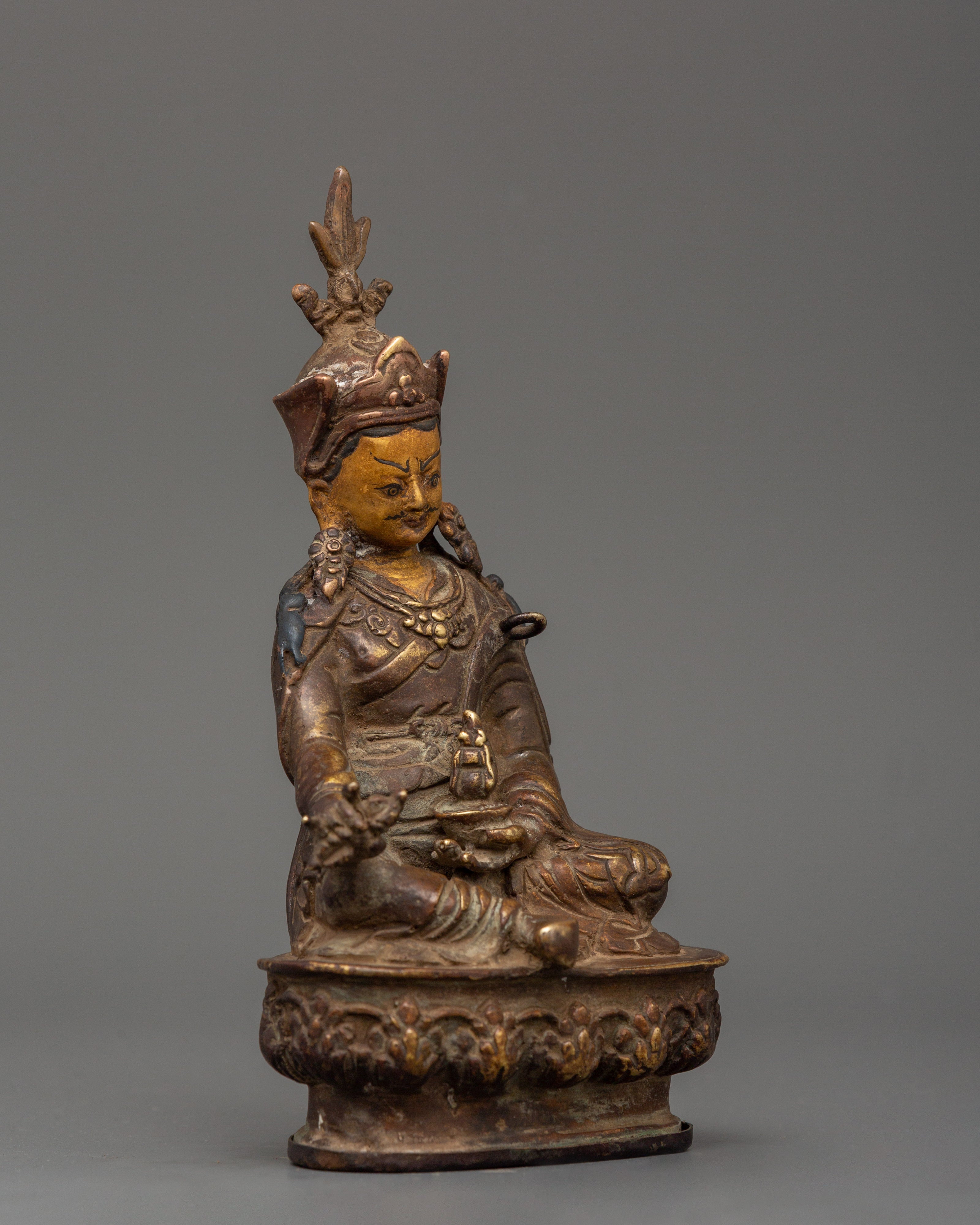 Spiritual Guru Rinpoche Sculpture | Handcrafted Statue