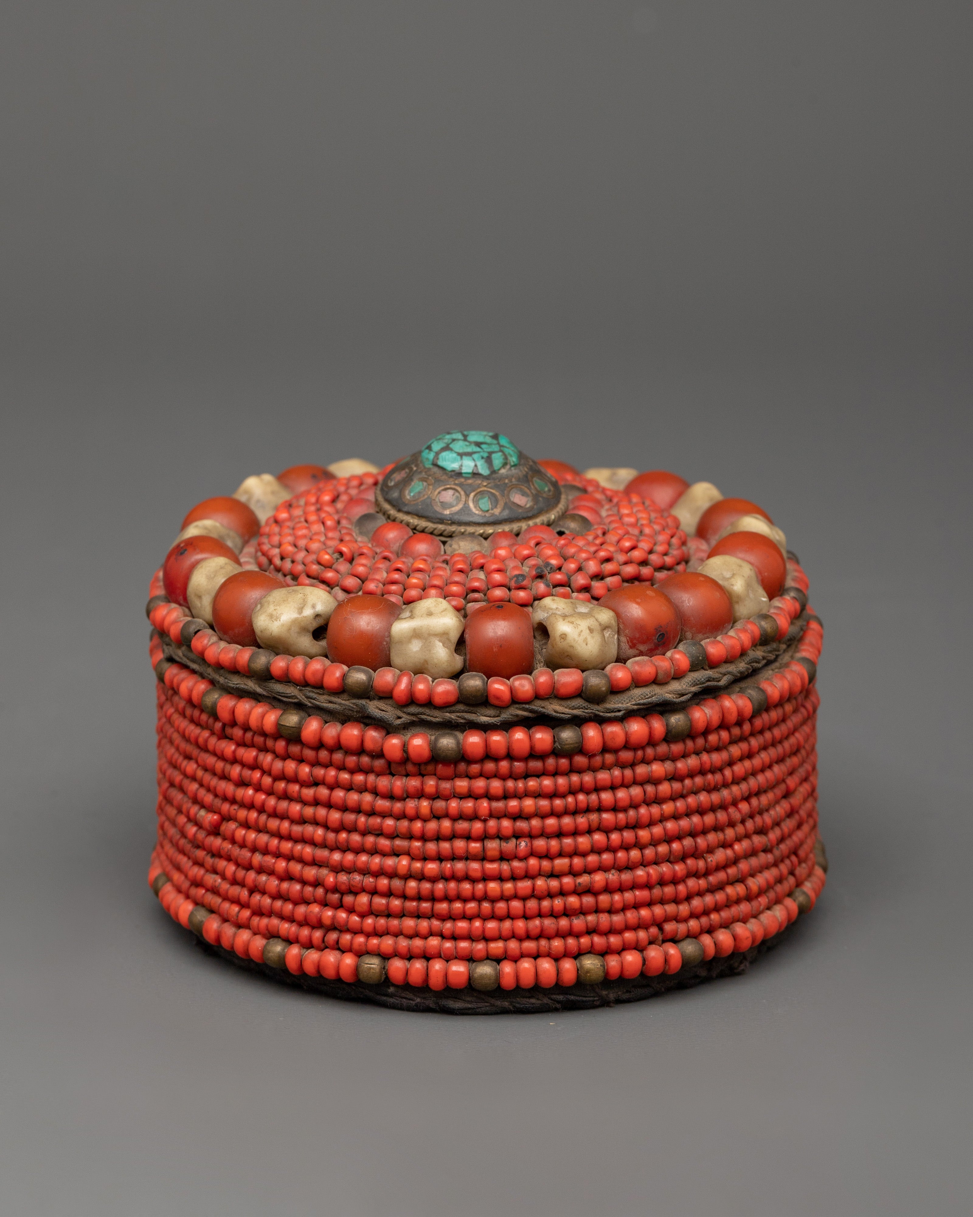 Tibetan Jewellery Box for Collection | Handmade Ethnic Accessory Storage