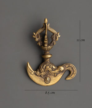 Kartika Knife Tibetan Ritual Tool | Sacred Buddhist Ceremony Dagger