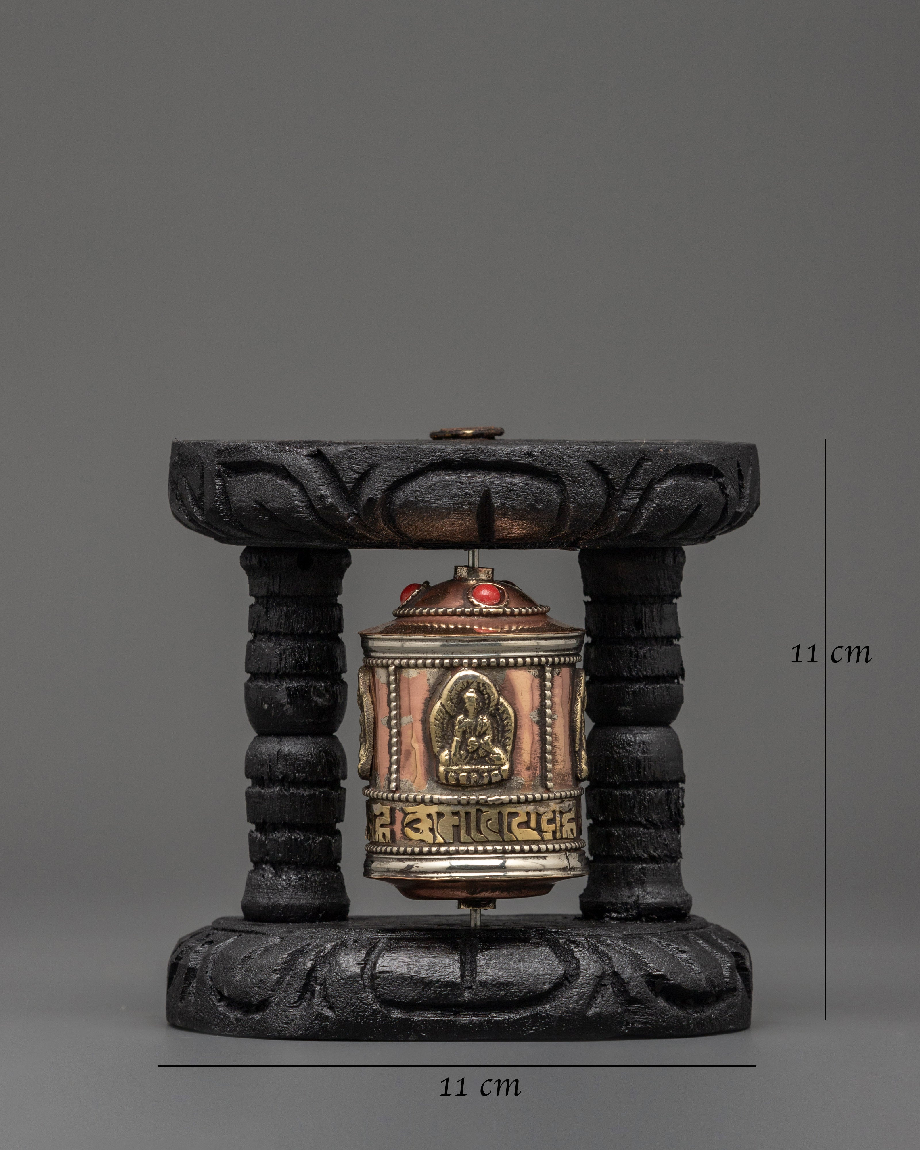 Handcrafted Buddhist Prayer Wheel | Tibetan Mantra Wheel