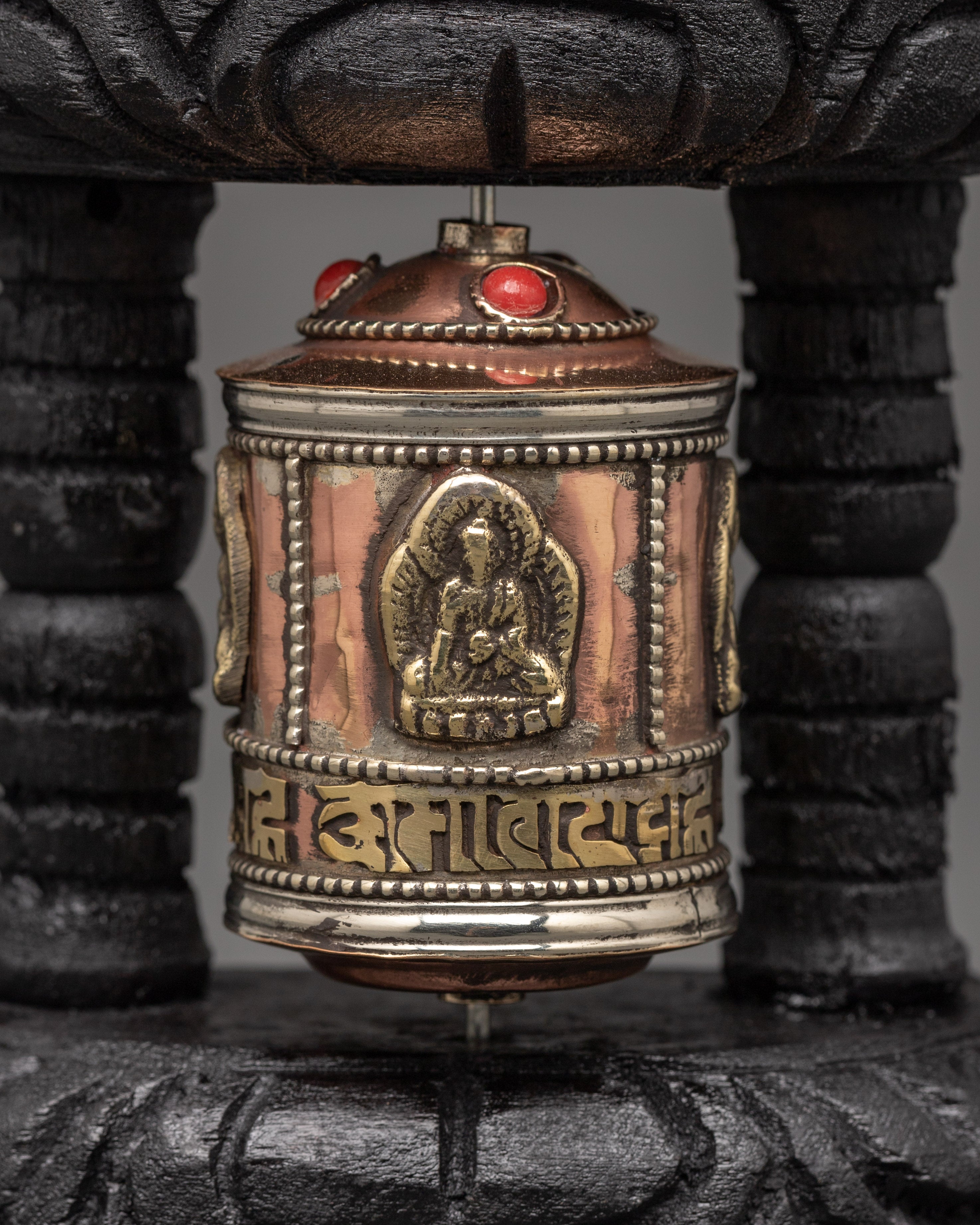 Handcrafted Buddhist Prayer Wheel | Tibetan Mantra Wheel