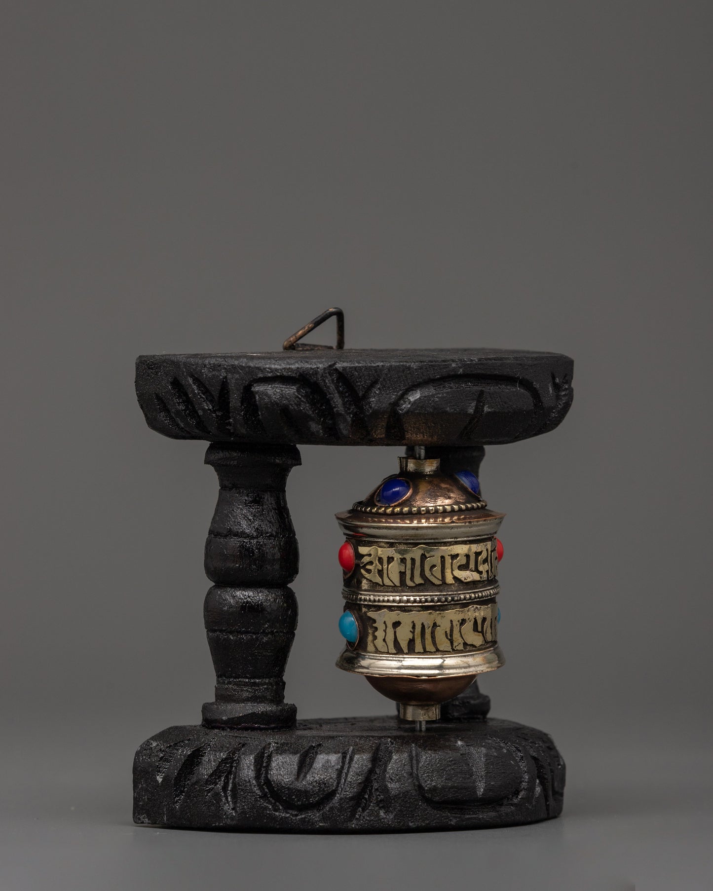 Brass Prayer Wheel for Dharma | Handcrafted Tibetan Spinner