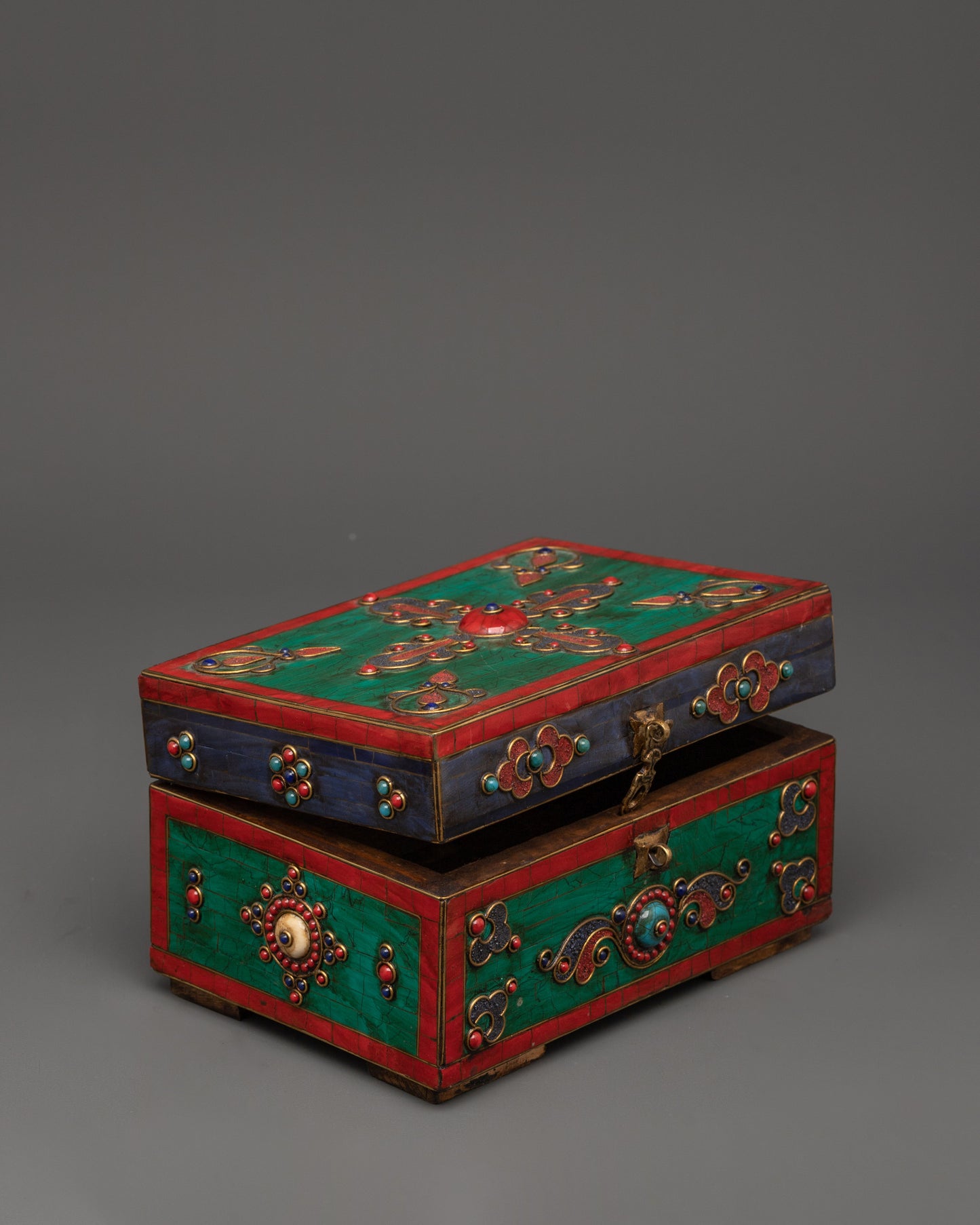 Tibetan Jewelry Box | Sacred Storage Chest