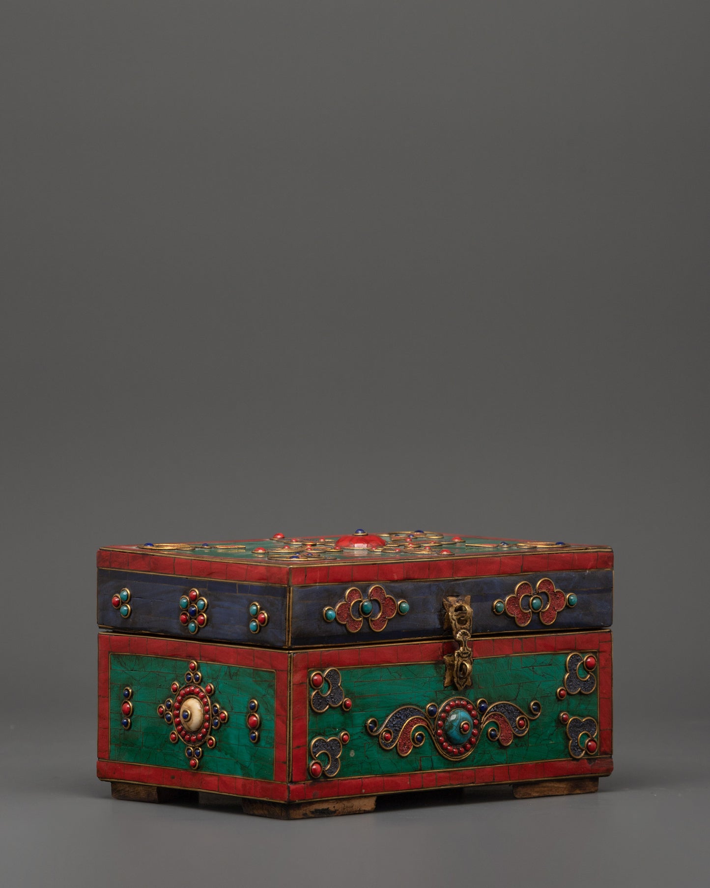 Tibetan Jewelry Box | Sacred Storage Chest