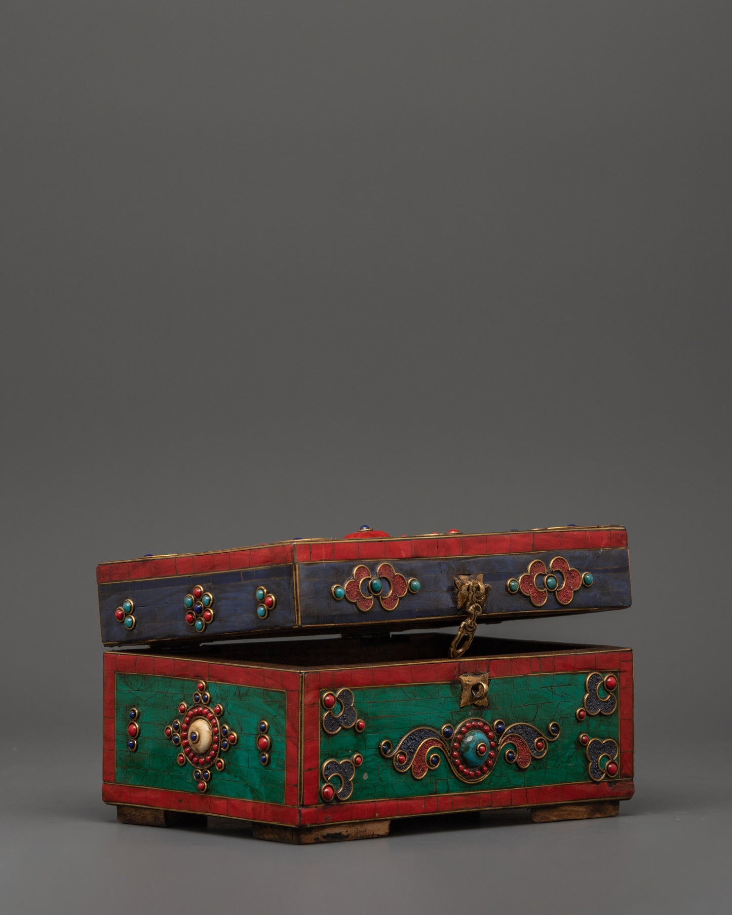 Tibetan Jewelry Box | Sacred Storage Chest