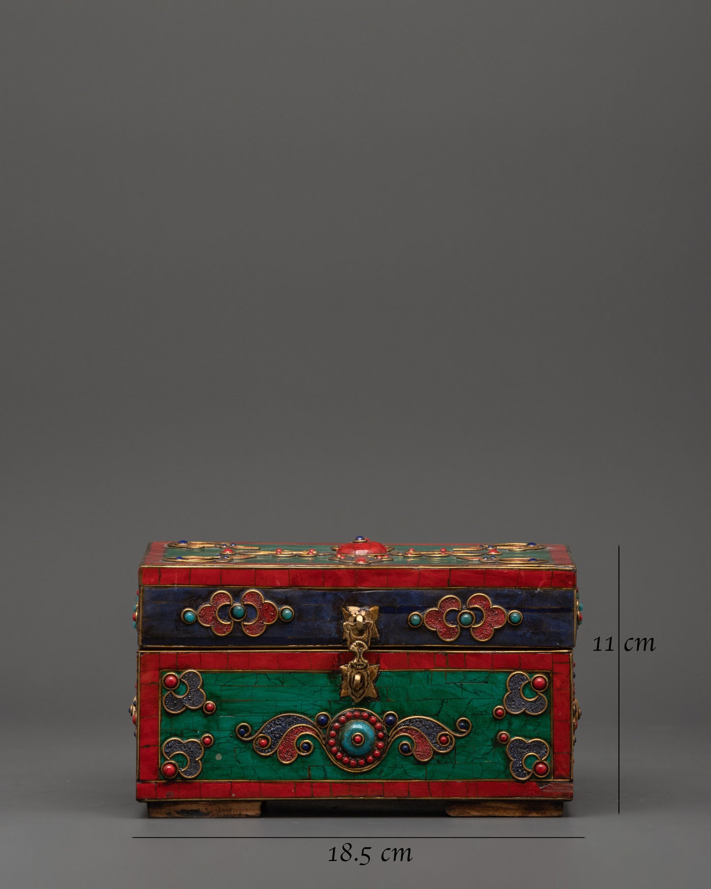 Tibetan Jewelry Box | Sacred Storage Chest