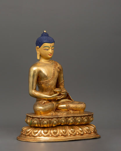 Amitabha Buddha Statue in Dhyana Mudra | Symbol of Compassion and Inner Peace