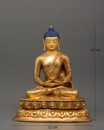 Amitabha Buddha Statue in Dhyana Mudra | Symbol of Compassion and Inner Peace