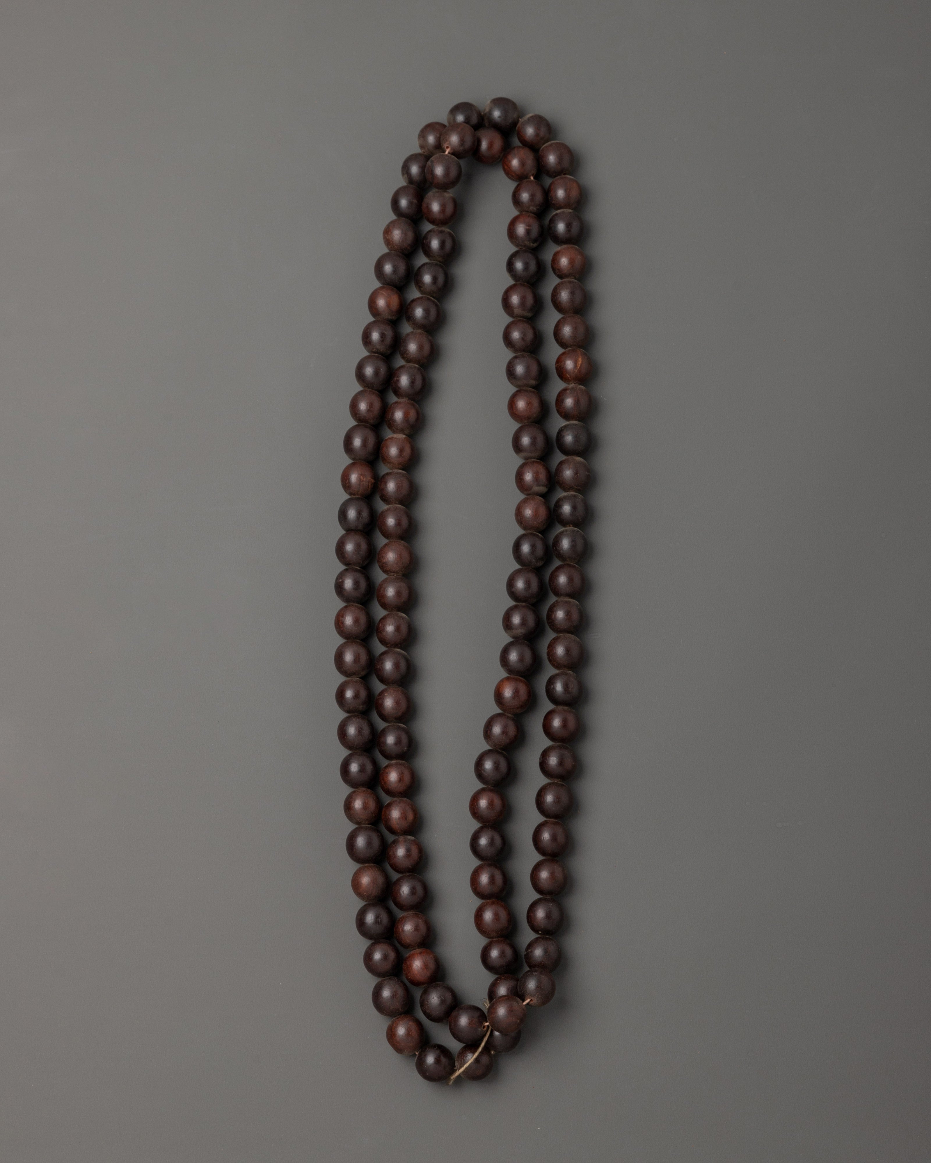 Handcrafted Buddhist Prayer Mala | Spiritual Practice Beads