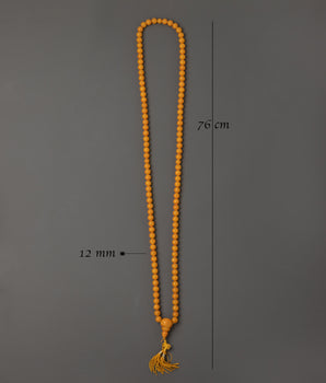 Handcrafted Lotus Seed Mala Beads | Symbol of Spiritual Growth and Purity