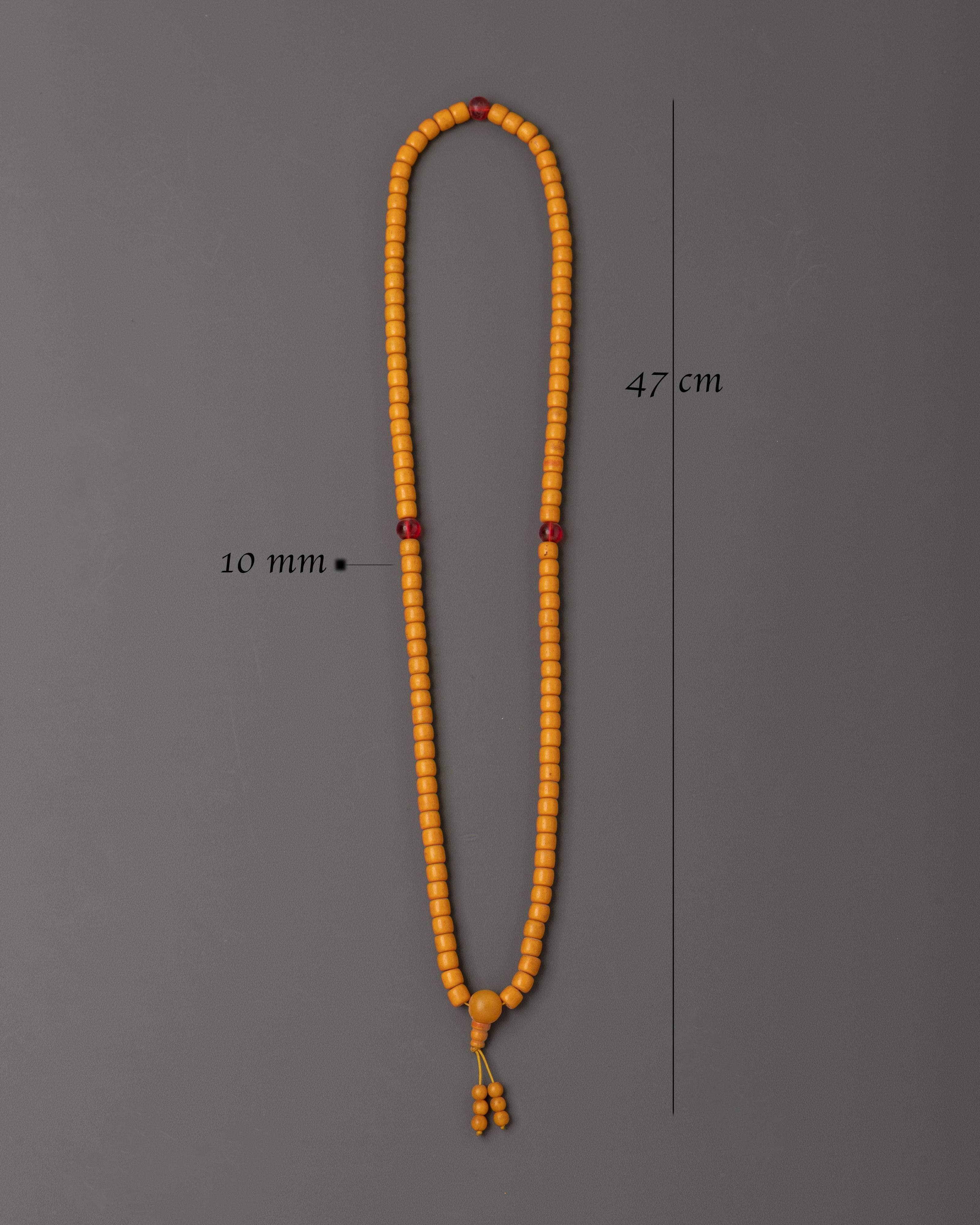 Handmade Tibetan Mala Beads | Traditional Buddhist Prayer Mala