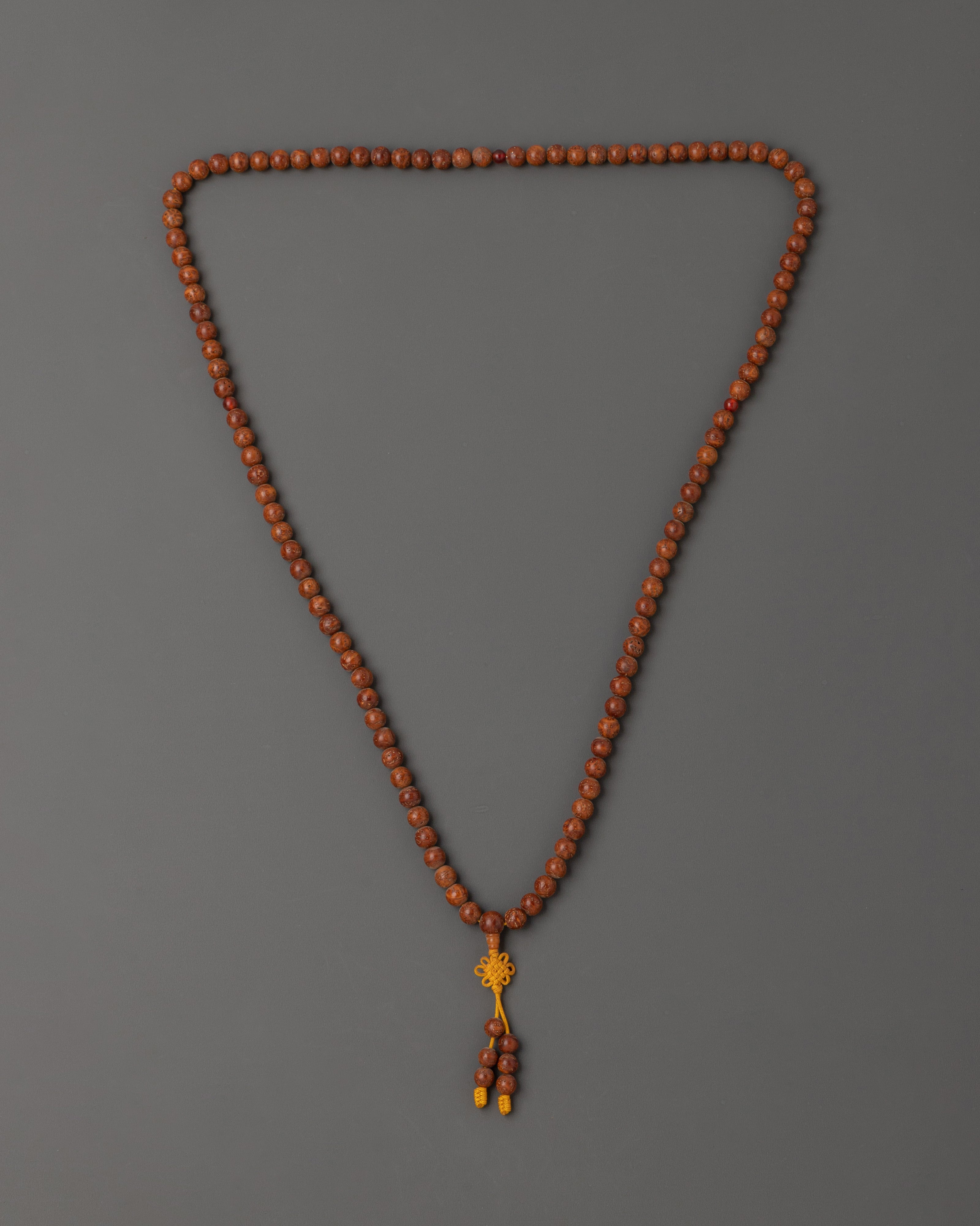 Himalayan Buddhist Meditation Mala | Bodhi Seed Prayer Beads