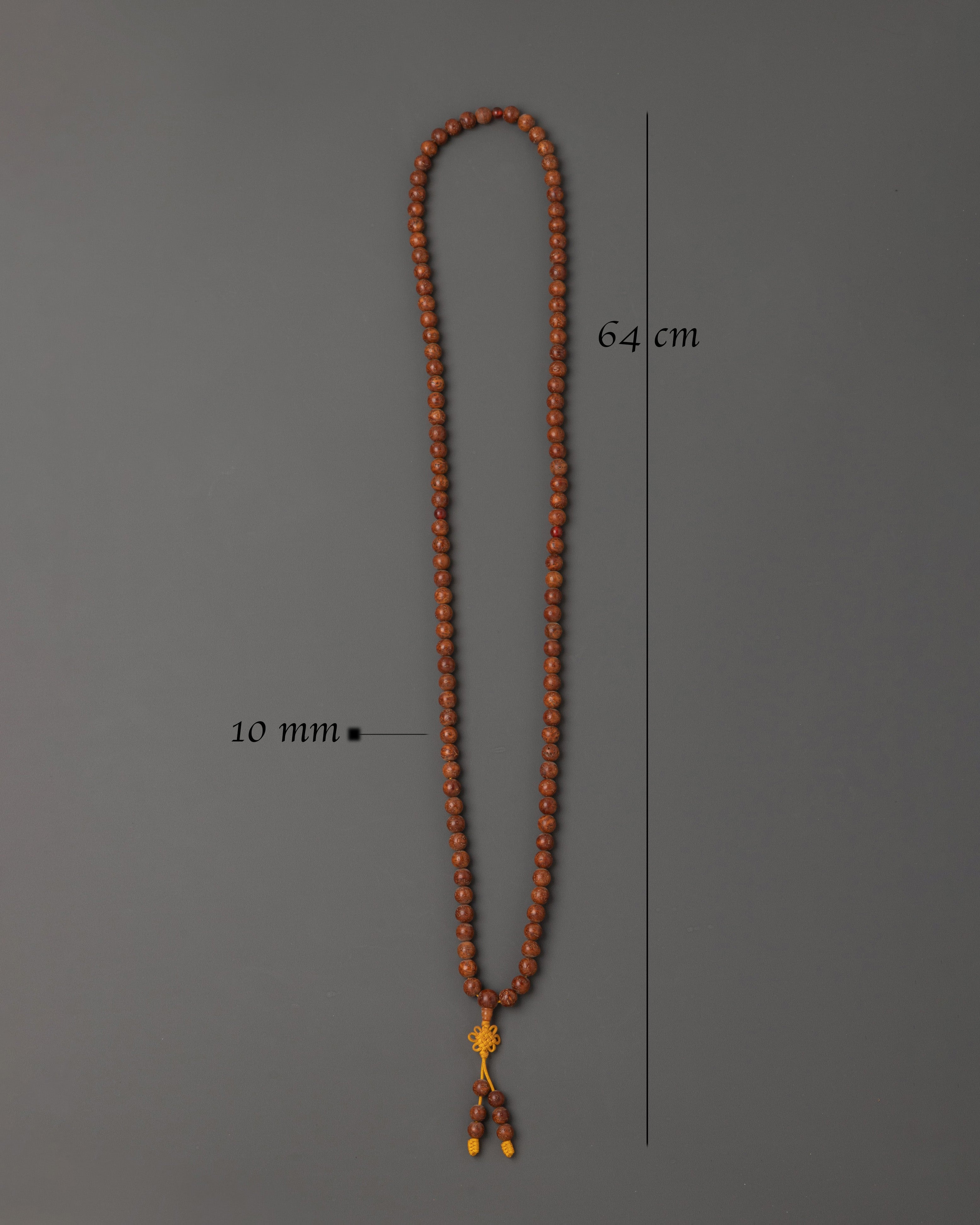Himalayan Buddhist Meditation Mala | Bodhi Seed Prayer Beads